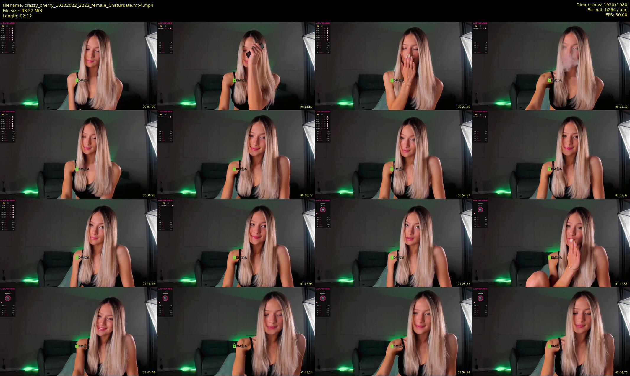 crazzy_cherry — 3 minute Chaturbate female cam show recording, 1080p, Oct 10, 2022