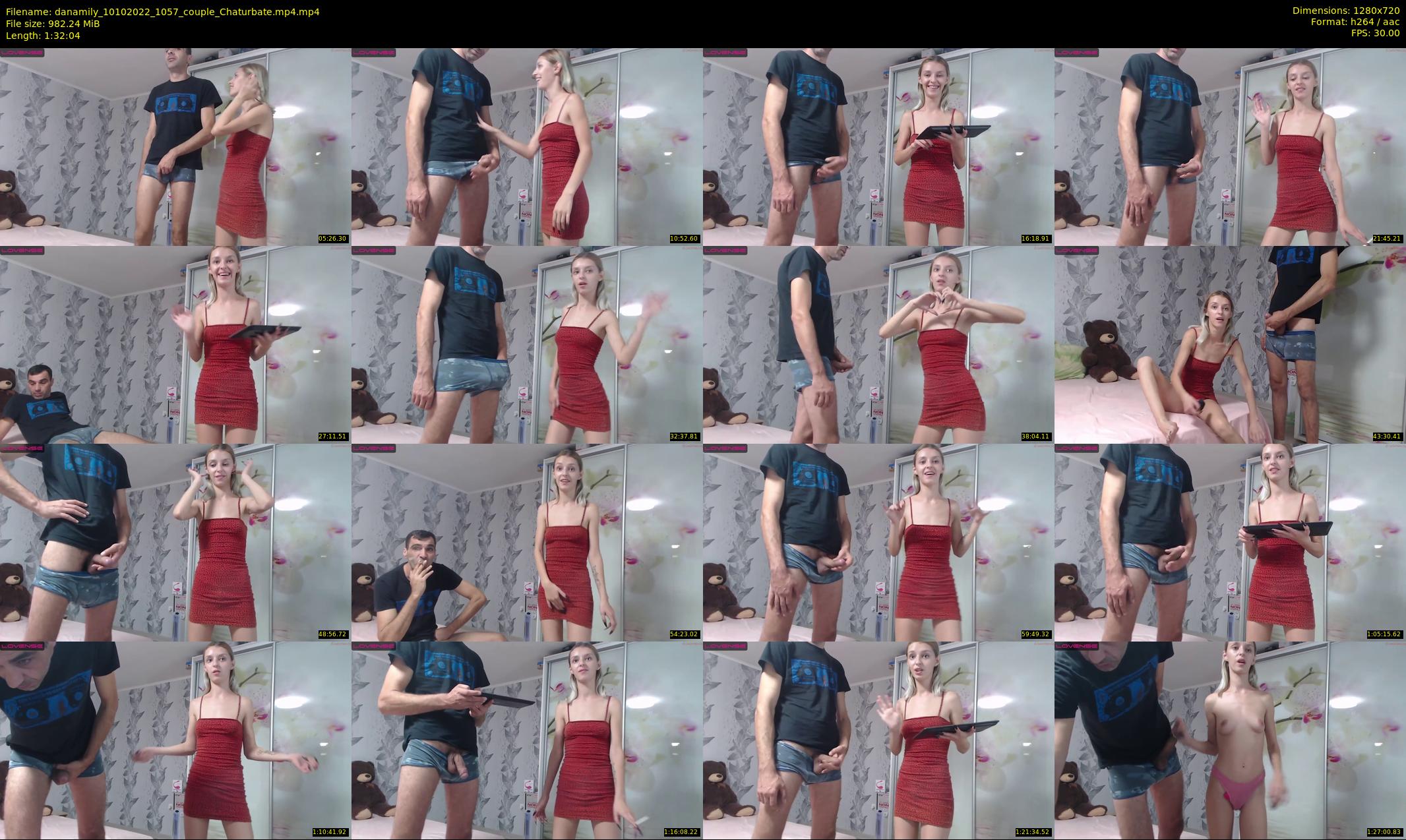 danamily — 93 minute Chaturbate female cam show recording, 720p, Oct 10, 2022