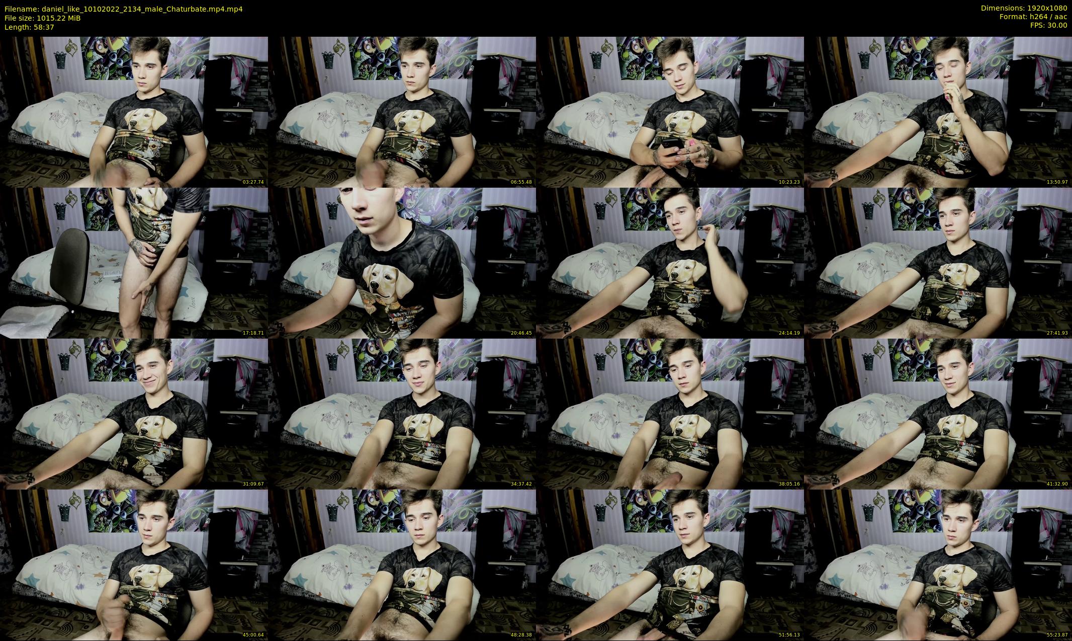 daniel_like — 59 minute Chaturbate male cam show recording, 1080p, Oct 10, 2022