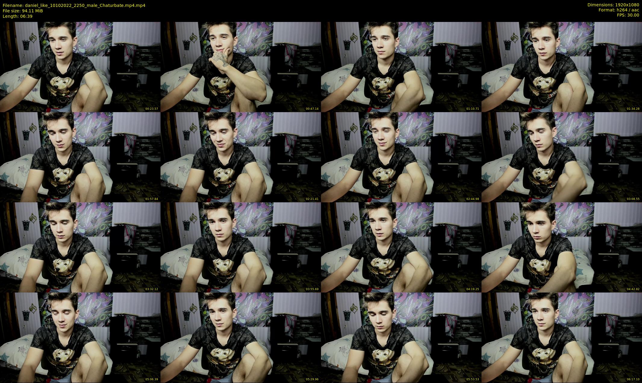 daniel_like — 7 minute Chaturbate male cam show recording, 1080p, Oct 10, 2022