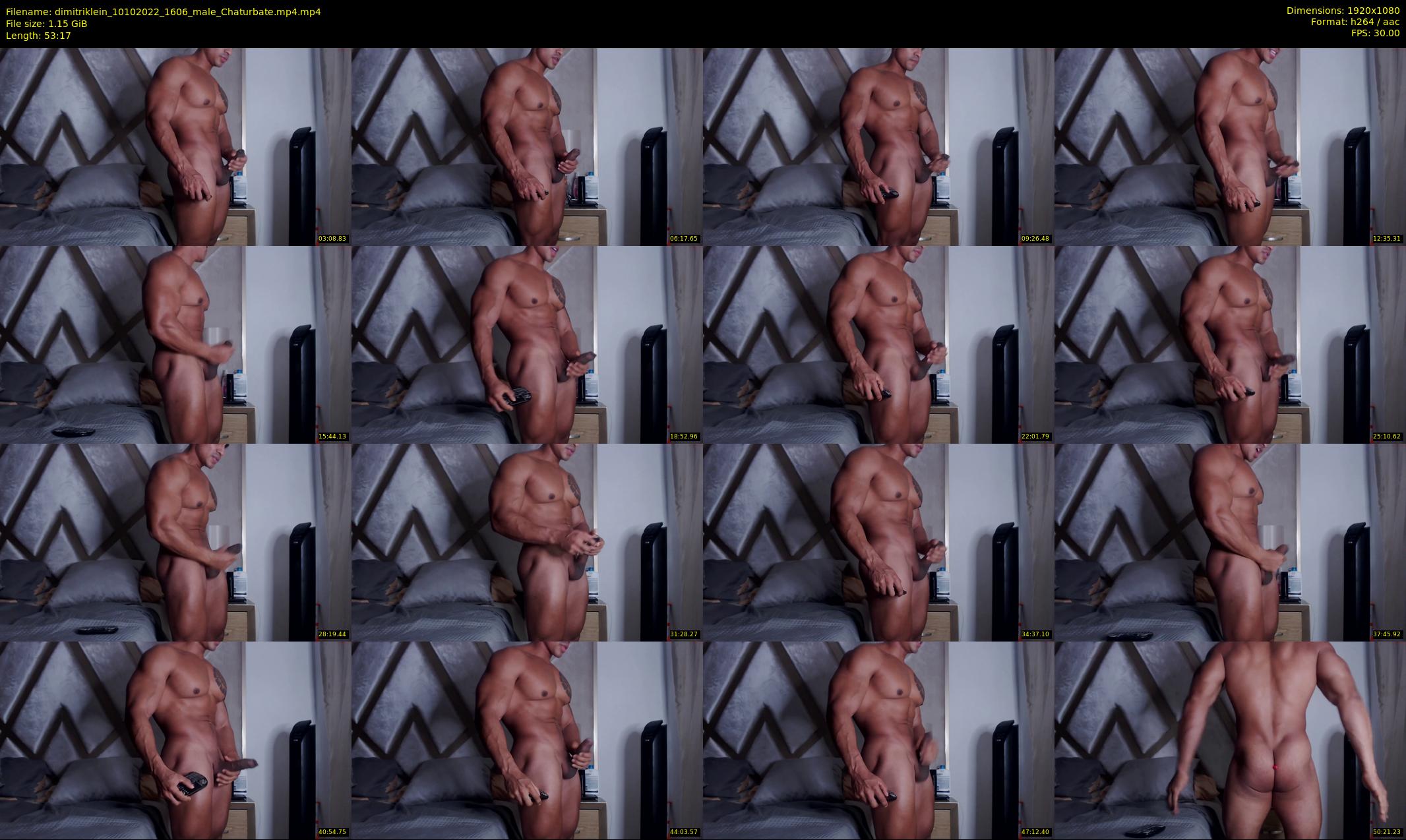 dimitriklein — 54 minute Chaturbate male cam show recording, 1080p, Oct 10, 2022