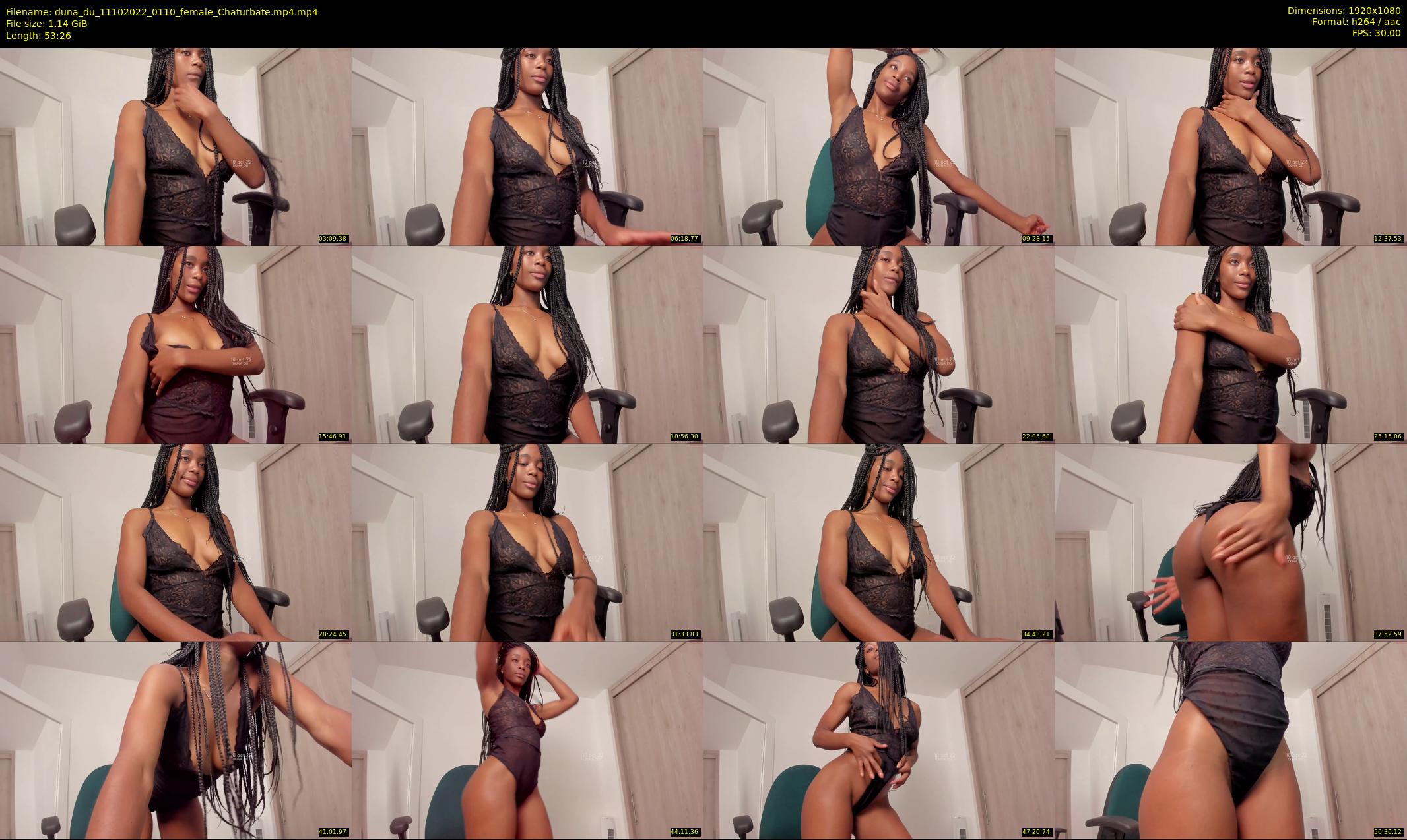 duna_du — 54 minute Chaturbate female cam show recording, 1080p, Oct 11, 2022