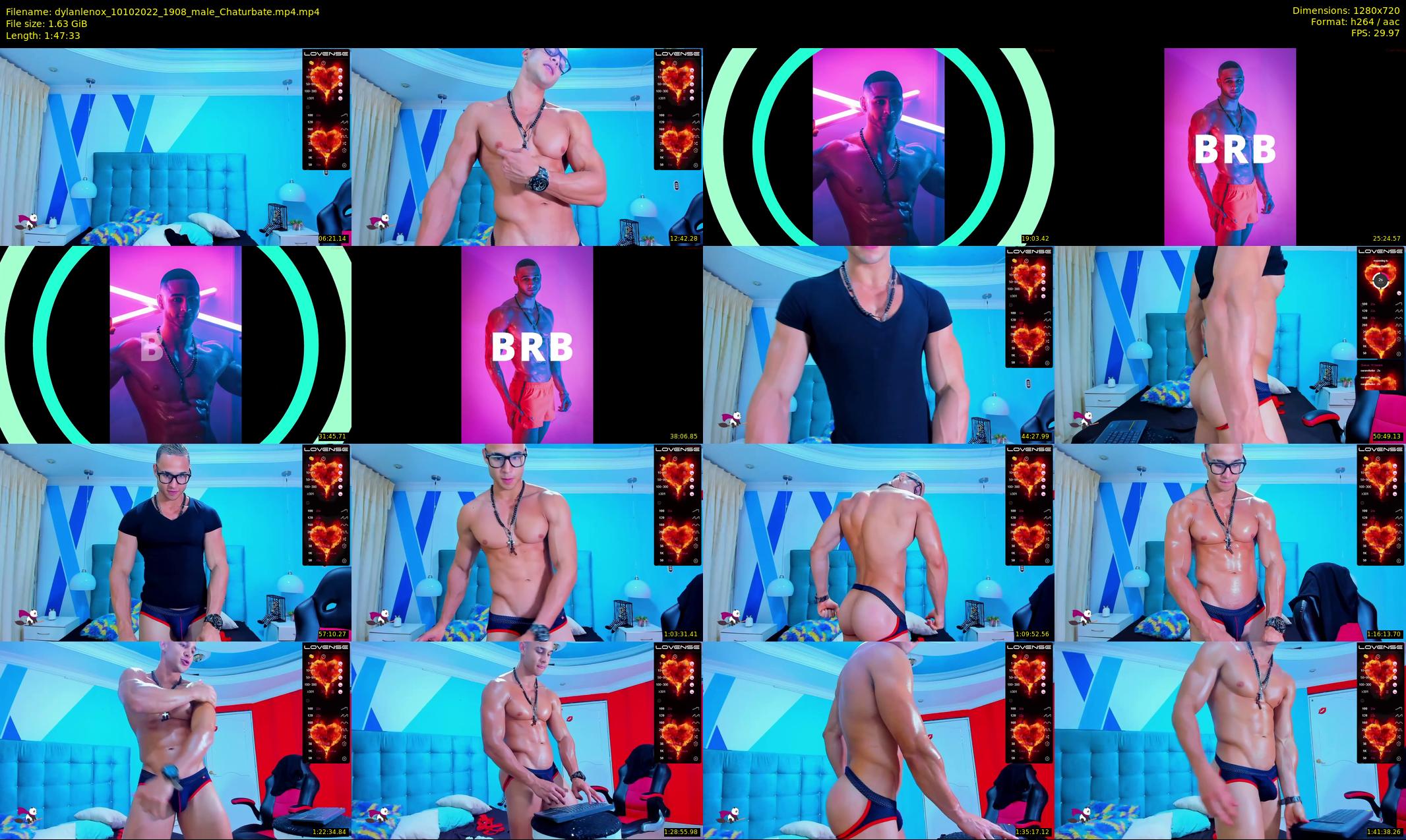 dylanlenox — 108 minute Chaturbate male cam show recording, 720p, Oct 10, 2022