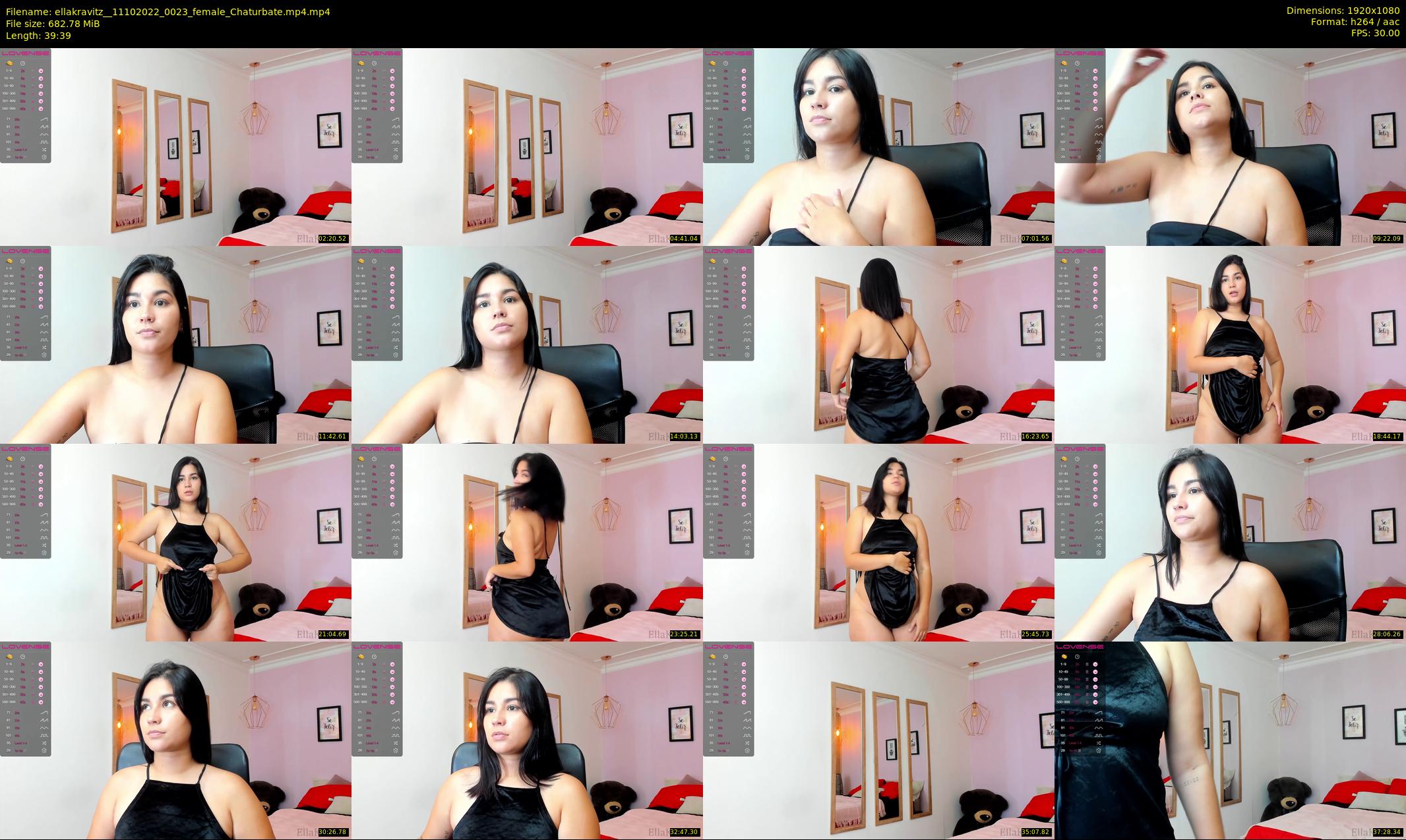 ellakravitz_ — 40 minute Chaturbate female cam show recording, 1080p, Oct 11, 2022