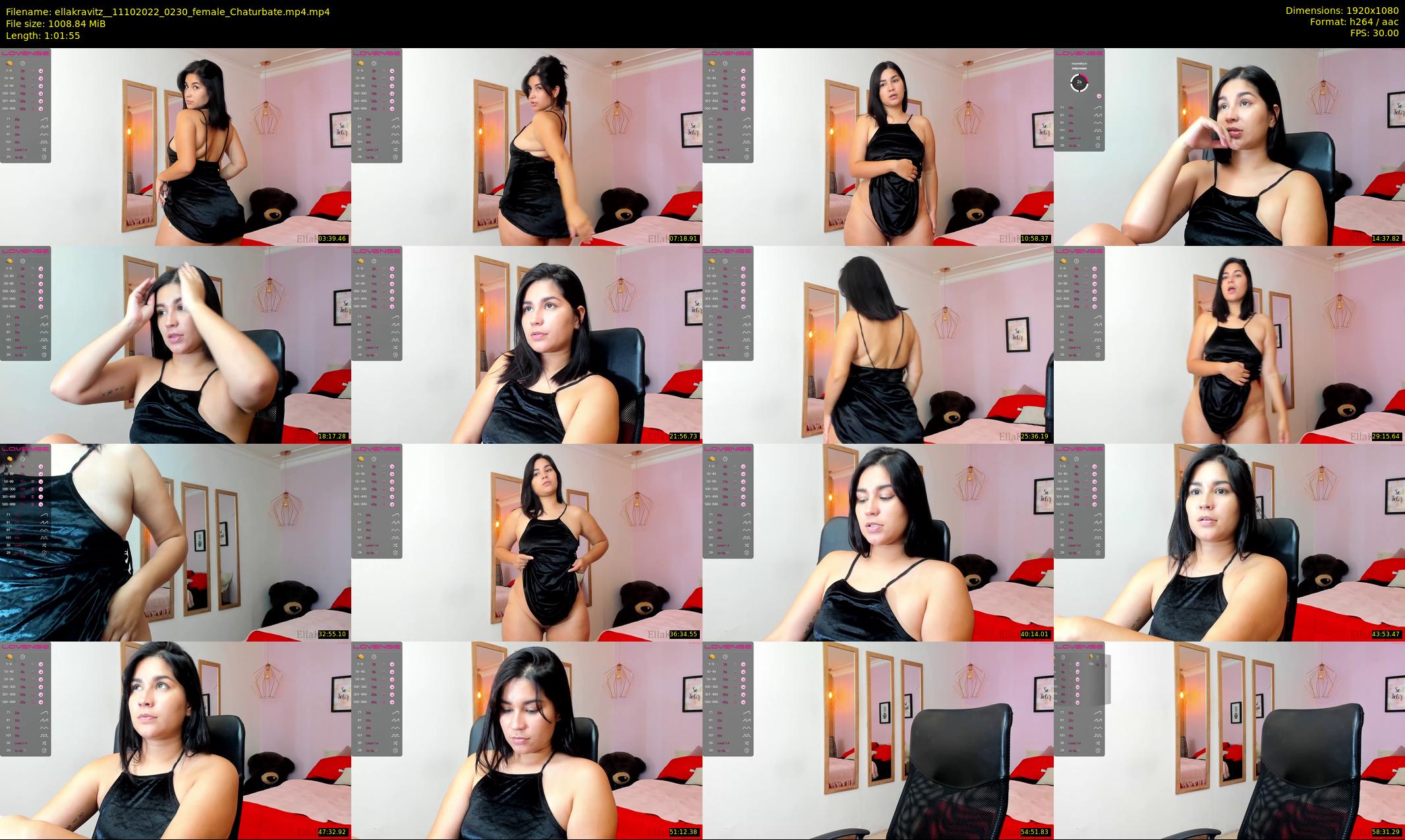 ellakravitz_ — 62 minute Chaturbate female cam show recording, 1080p, Oct 11, 2022