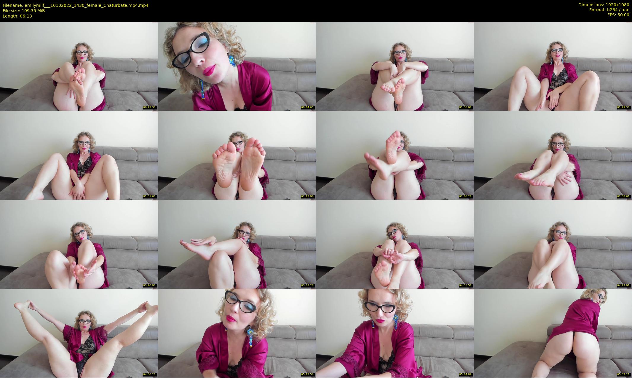 emilymilf__ — 7 minute Chaturbate female cam show recording, 1080p, Oct 10, 2022