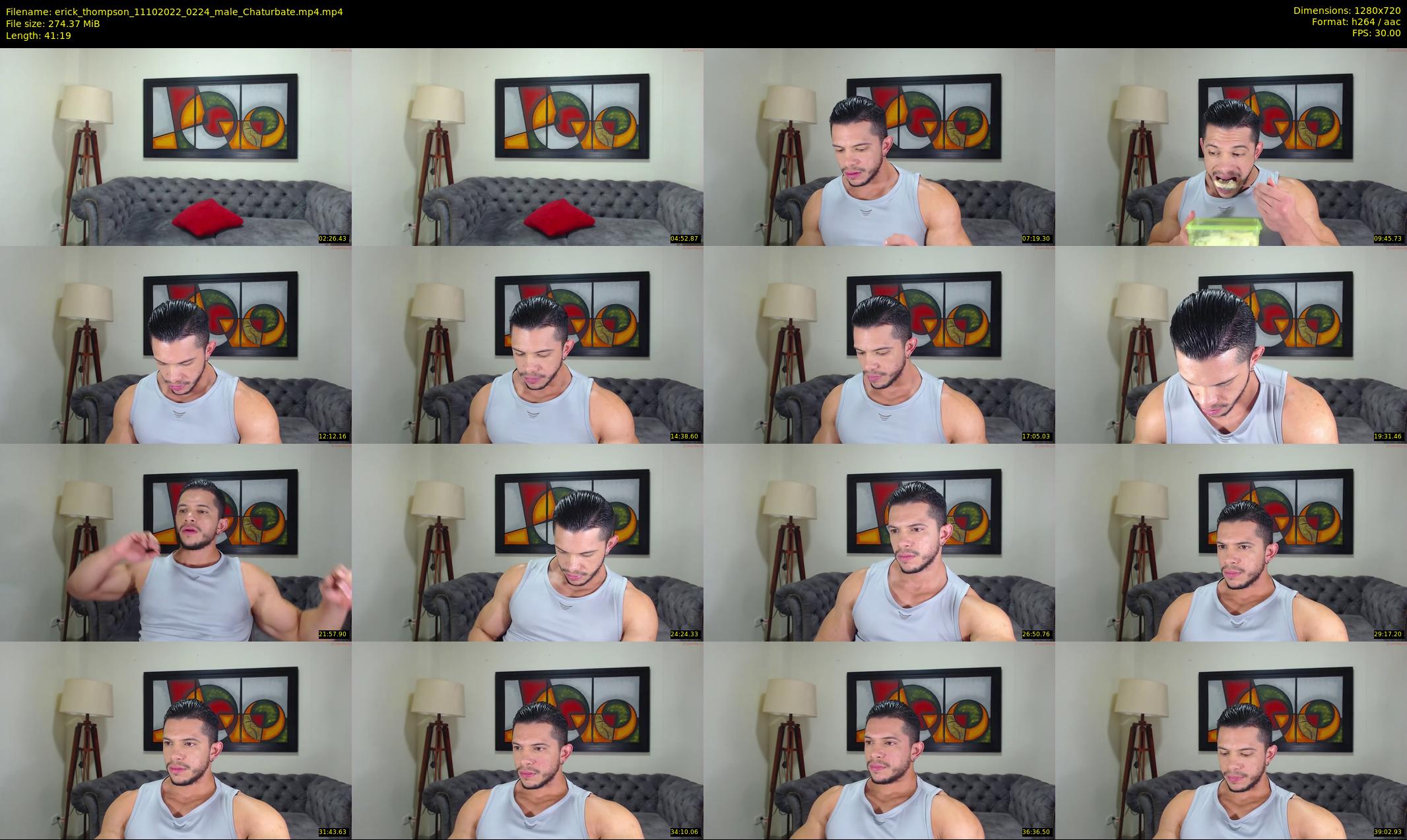 erick_thompson — 42 minute Chaturbate male cam show recording, 720p, Oct 11, 2022