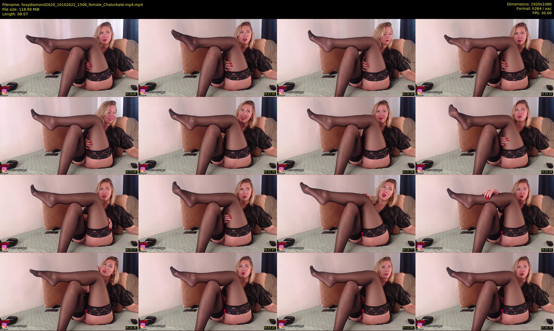 foxydiamond2020 — 9 minute Chaturbate female cam show recording, 1080p, Oct 10, 2022