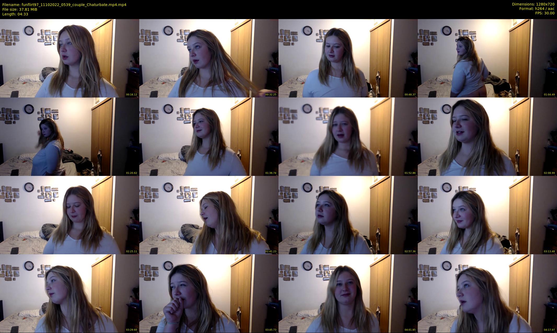 funflirt97 — 5 minute Chaturbate female cam show recording, 720p, Oct 11, 2022