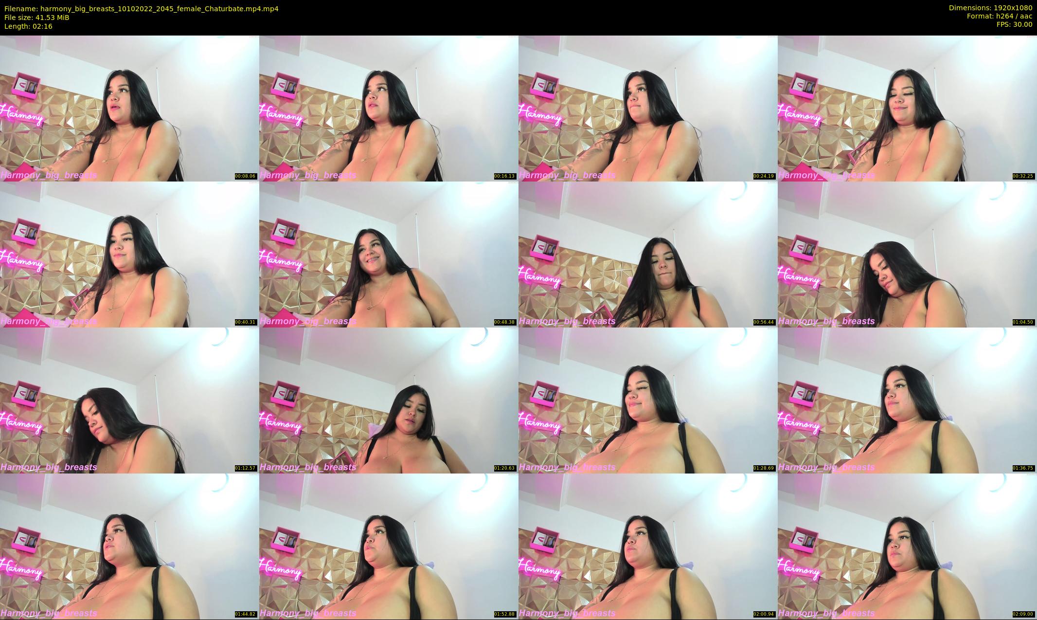 harmony_big_breasts — 3 minute Chaturbate female cam show recording, 1080p, Oct 10, 2022