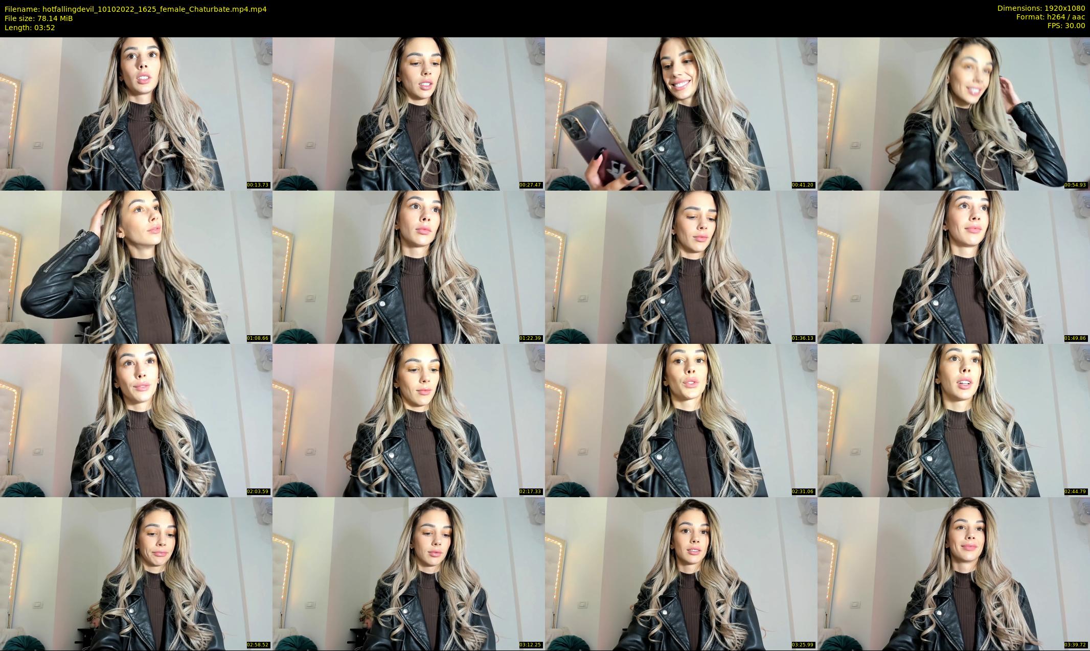 hotfallingdevil — 4 minute Chaturbate female cam show recording, 1080p, Oct 10, 2022