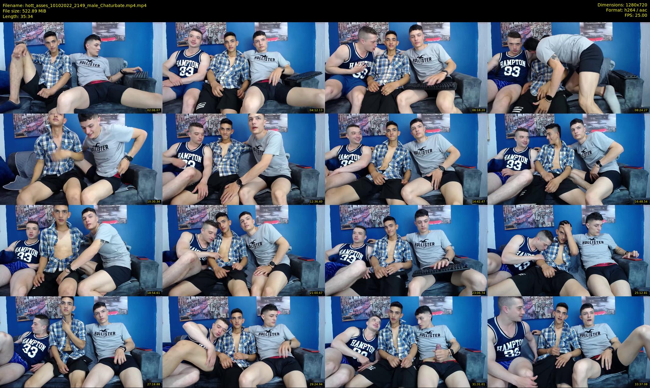 hott_asses — 36 minute Chaturbate male cam show recording, 720p, Oct 10, 2022
