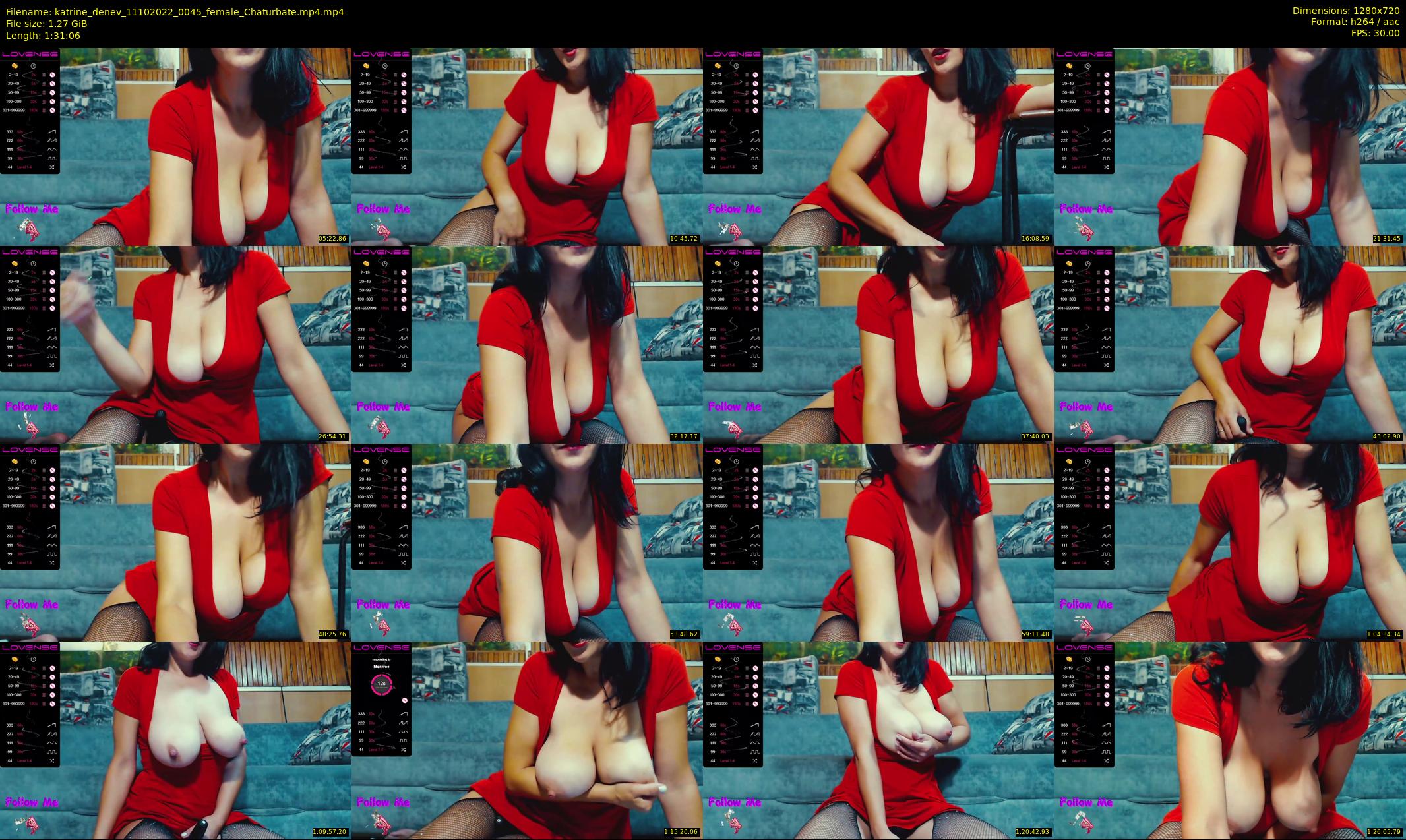 katrine_denev — 92 minute Chaturbate female cam show recording, 720p, Oct 11, 2022