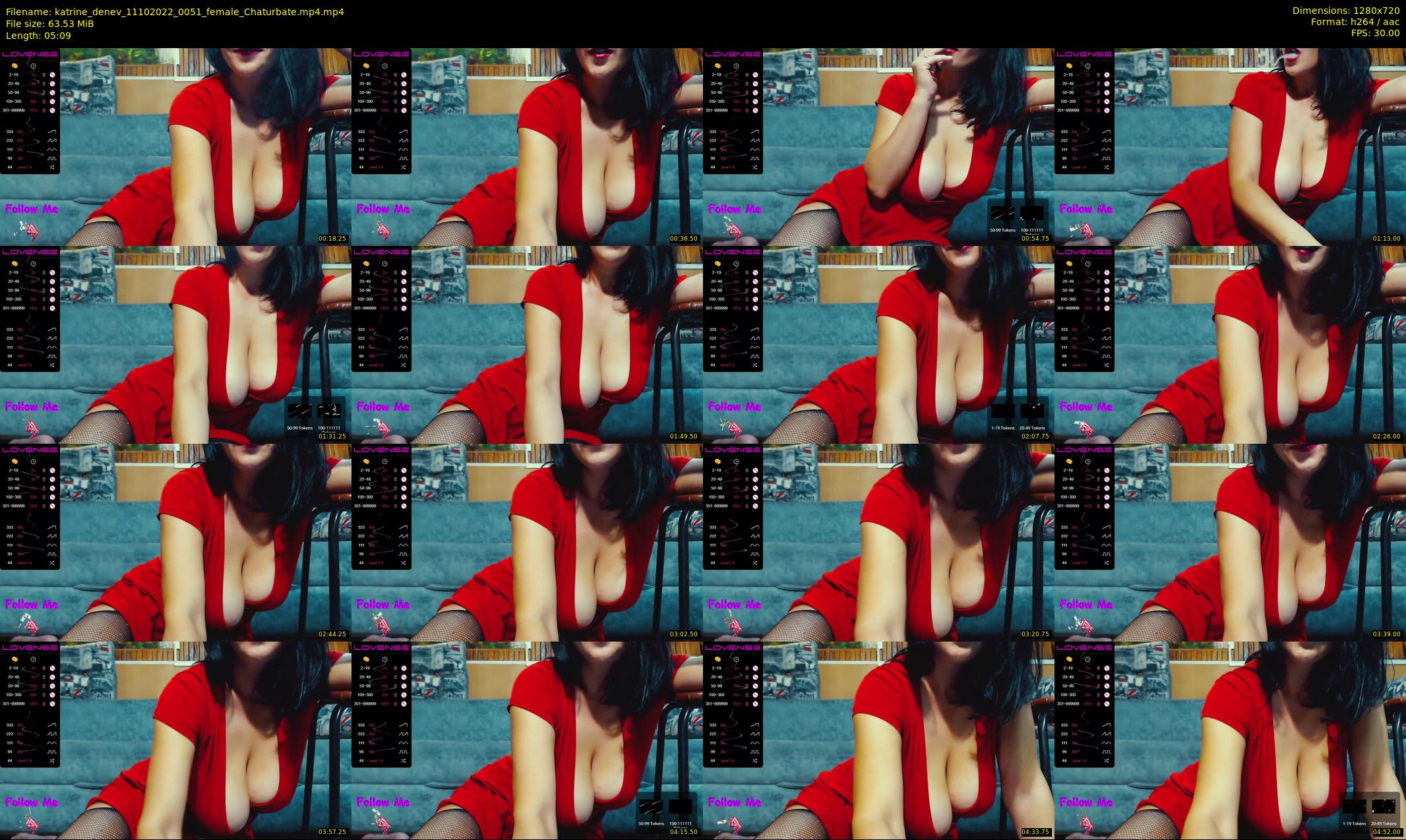 katrine_denev — 6 minute Chaturbate female cam show recording, 720p, Oct 11, 2022