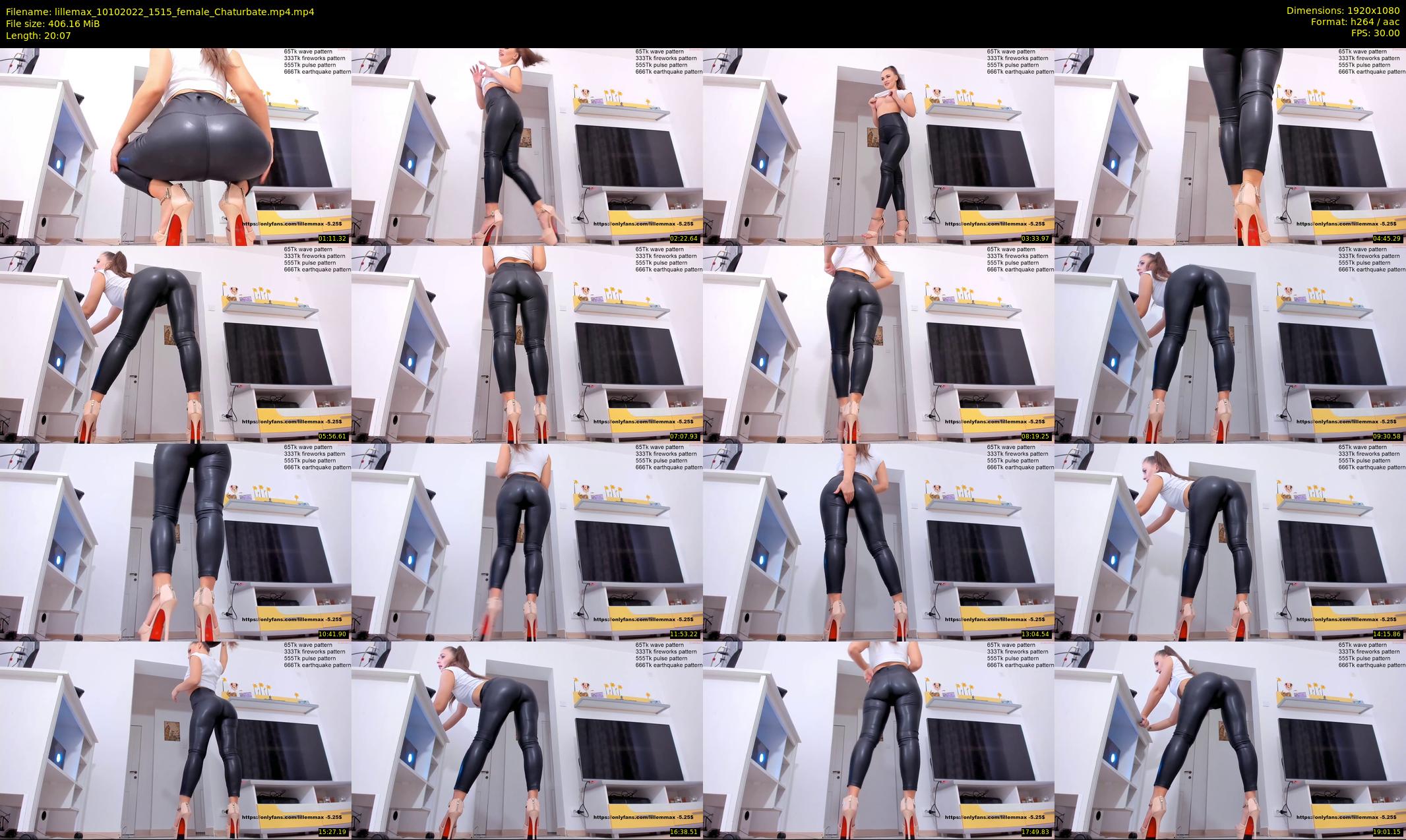 lillemax — 21 minute Chaturbate female cam show recording, 1080p, Oct 10, 2022