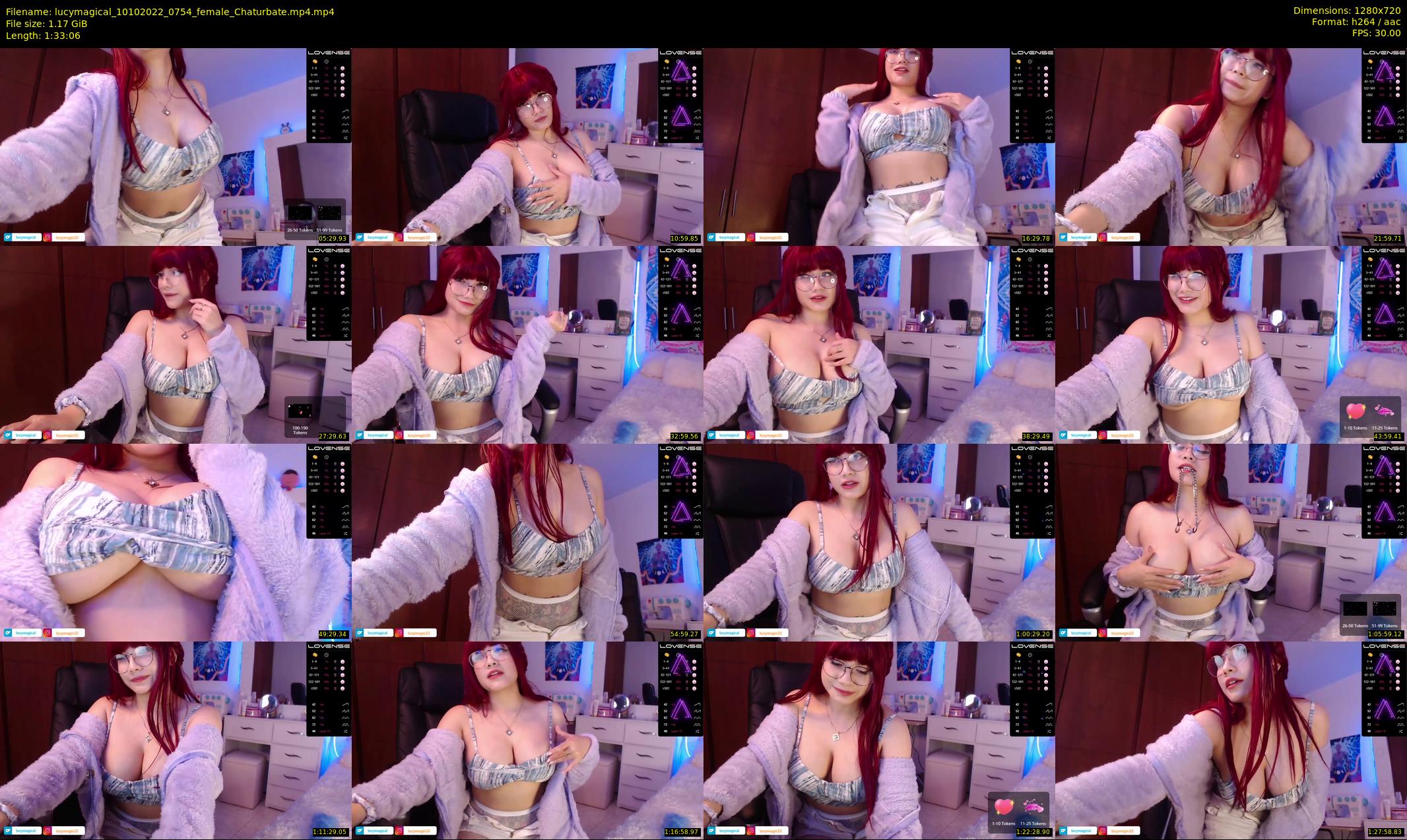 lucymagical — 94 minute Chaturbate female cam show recording, 720p, Oct 10, 2022