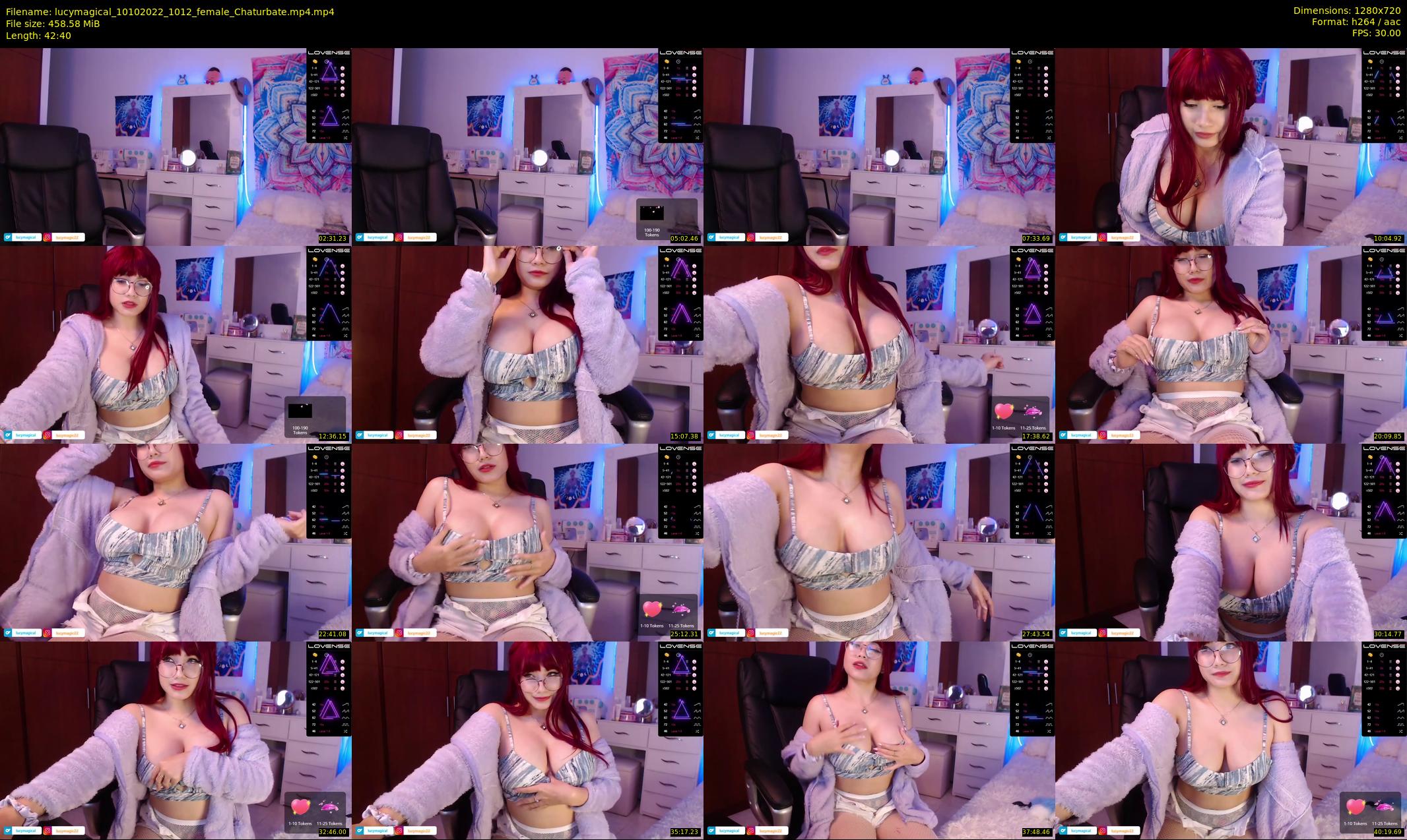 lucymagical — 43 minute Chaturbate female cam show recording, 720p, Oct 10, 2022