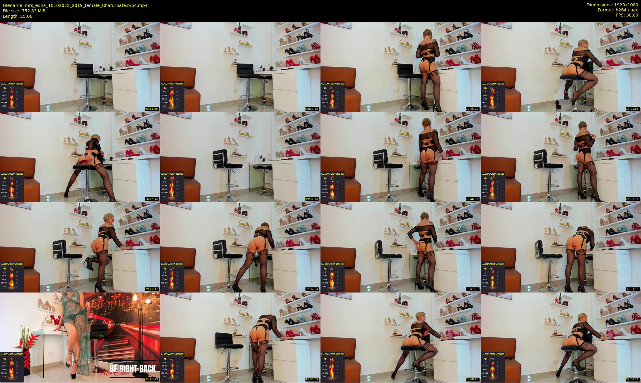 mrs_edha — 56 minute Chaturbate female cam show recording, 1080p, Oct 10, 2022