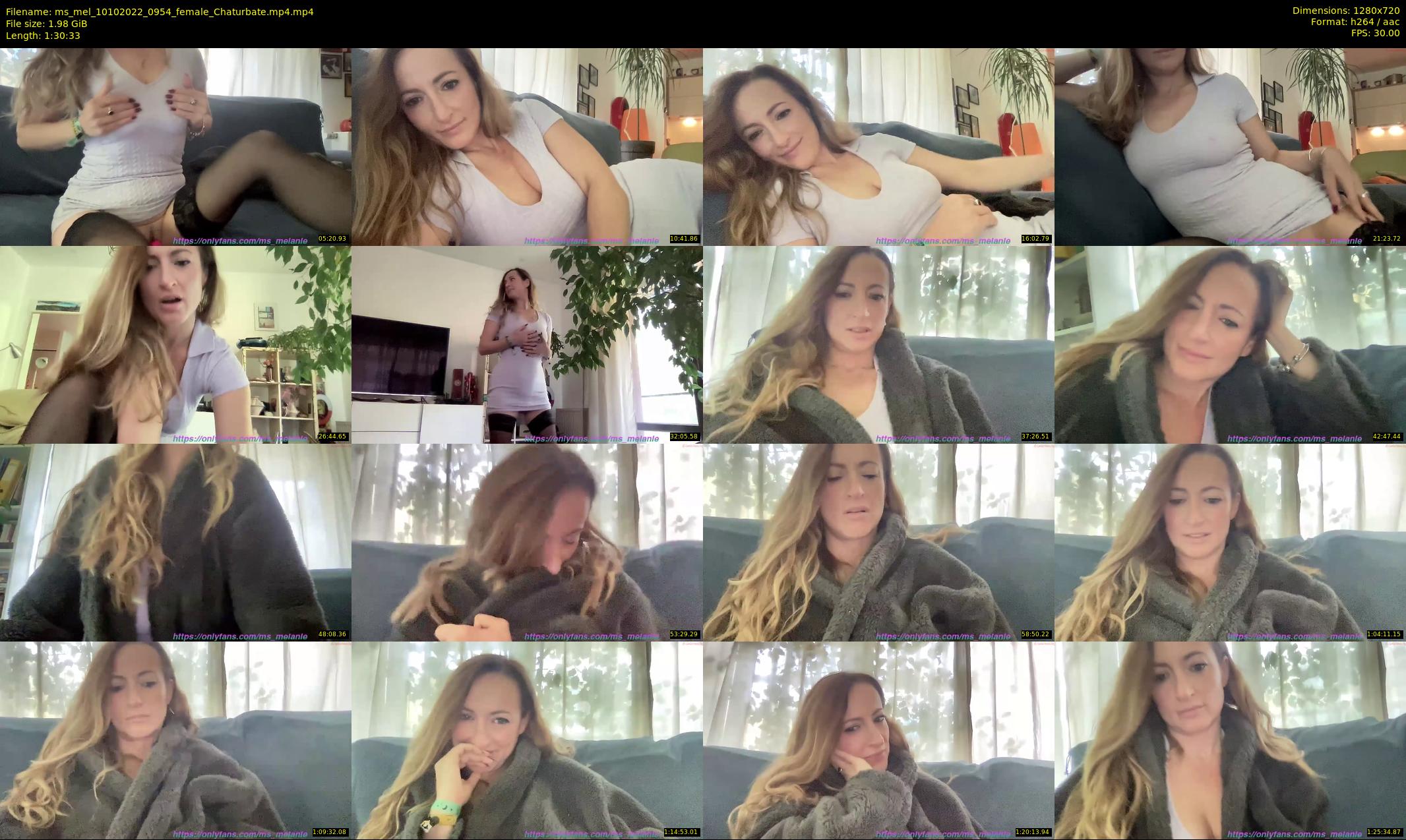ms_mel — 91 minute Chaturbate female cam show recording, 720p, Oct 10, 2022