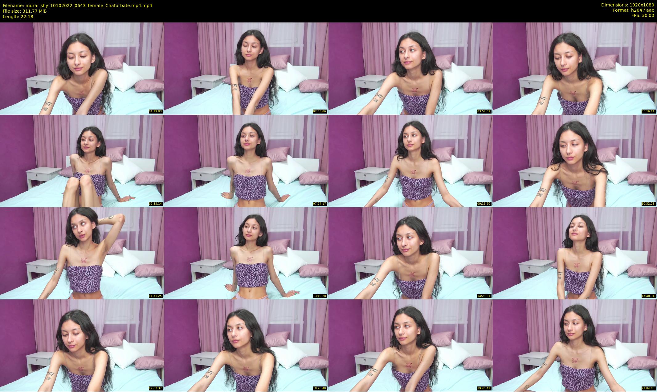 murai_shy — 23 minute Chaturbate female cam show recording, 1080p, Oct 10, 2022