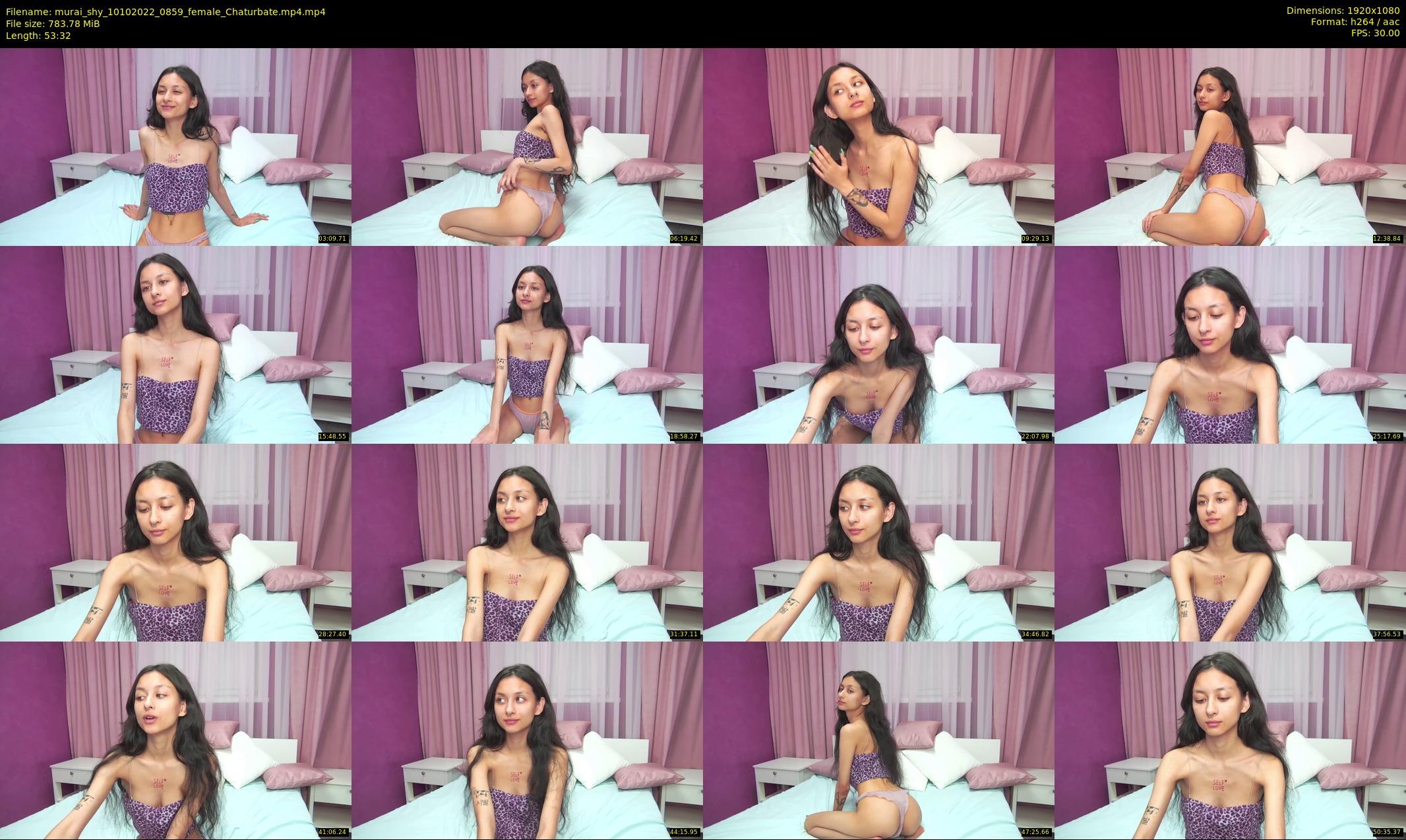 murai_shy — 54 minute Chaturbate female cam show recording, 1080p, Oct 10, 2022