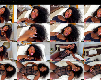 nayah_williams — 55 minute Chaturbate female cam show recording, 1080p, Oct 10, 2022