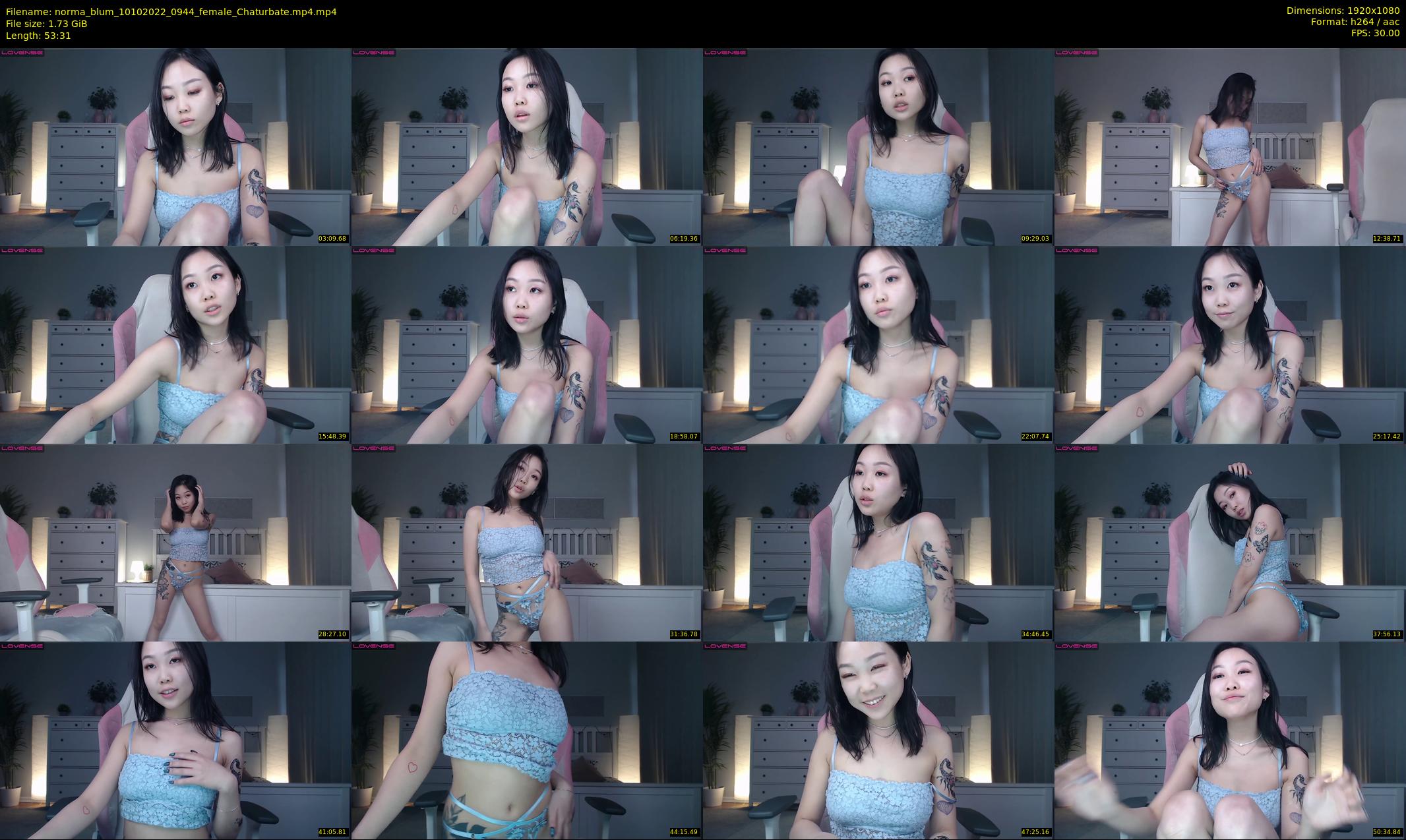 norma_blum — 54 minute Chaturbate female cam show recording, 1080p, Oct 10, 2022