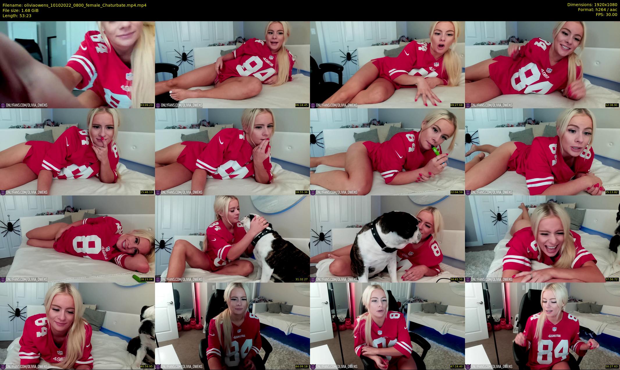 oliviaowens — 54 minute Chaturbate female cam show recording, 1080p, Oct 10, 2022