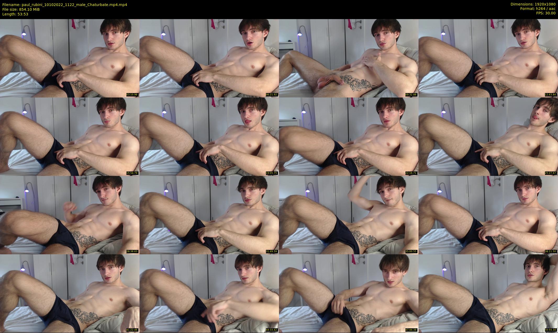 paul_rubini — 54 minute Chaturbate male cam show recording, 1080p, Oct 10, 2022