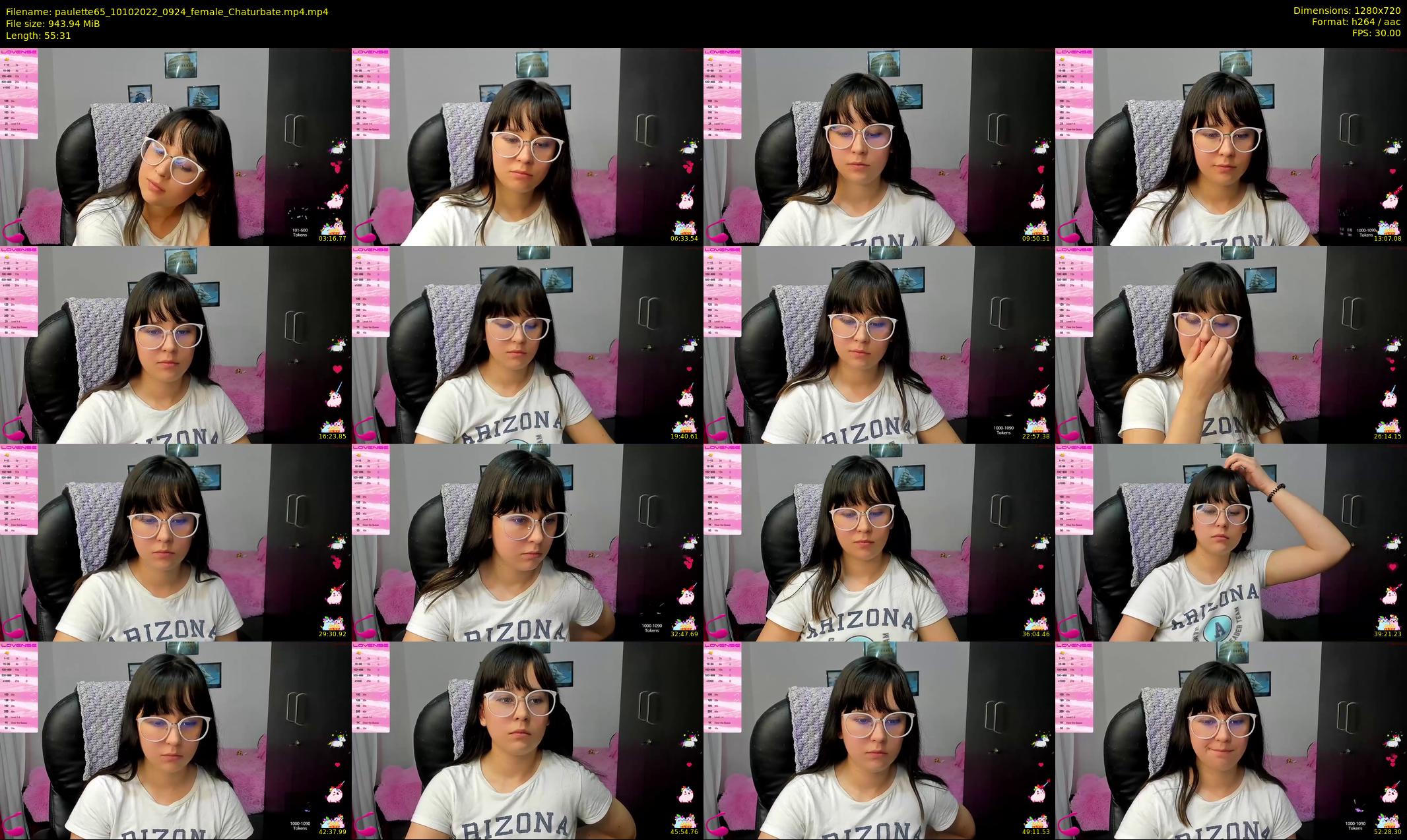paulette65 — 56 minute Chaturbate female cam show recording, 720p, Oct 10, 2022