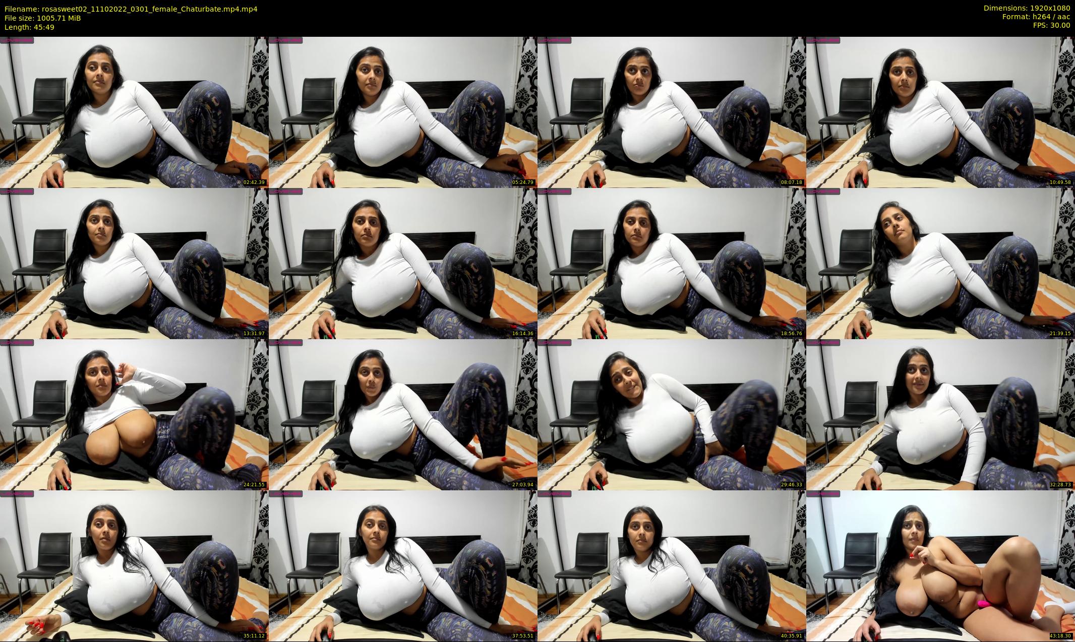 rosasweet02 — 46 minute Chaturbate female cam show recording, 1080p, Oct 11, 2022