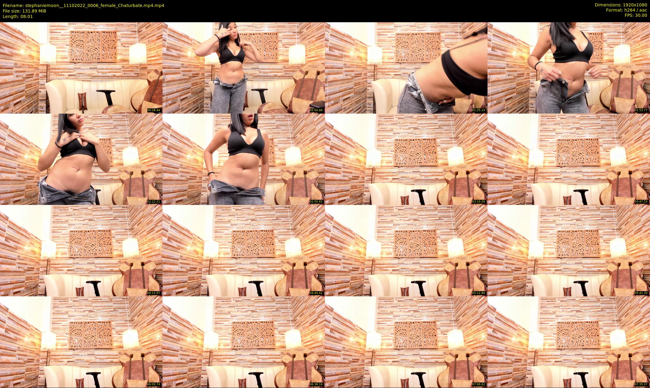 stephaniemoon_ — 9 minute Chaturbate female cam show recording, 1080p, Oct 11, 2022