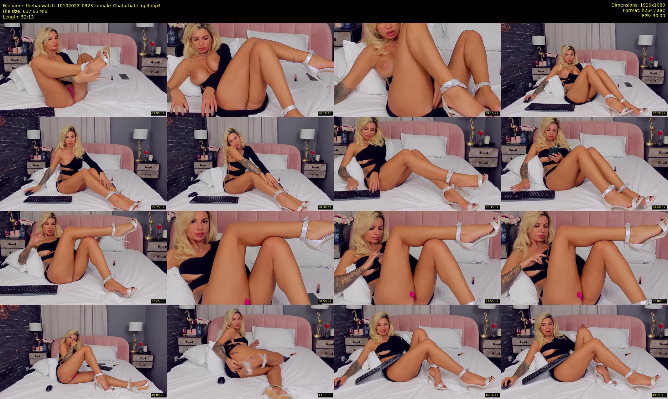 thebaewatch — 53 minute Chaturbate female cam show recording, 1080p, Oct 10, 2022