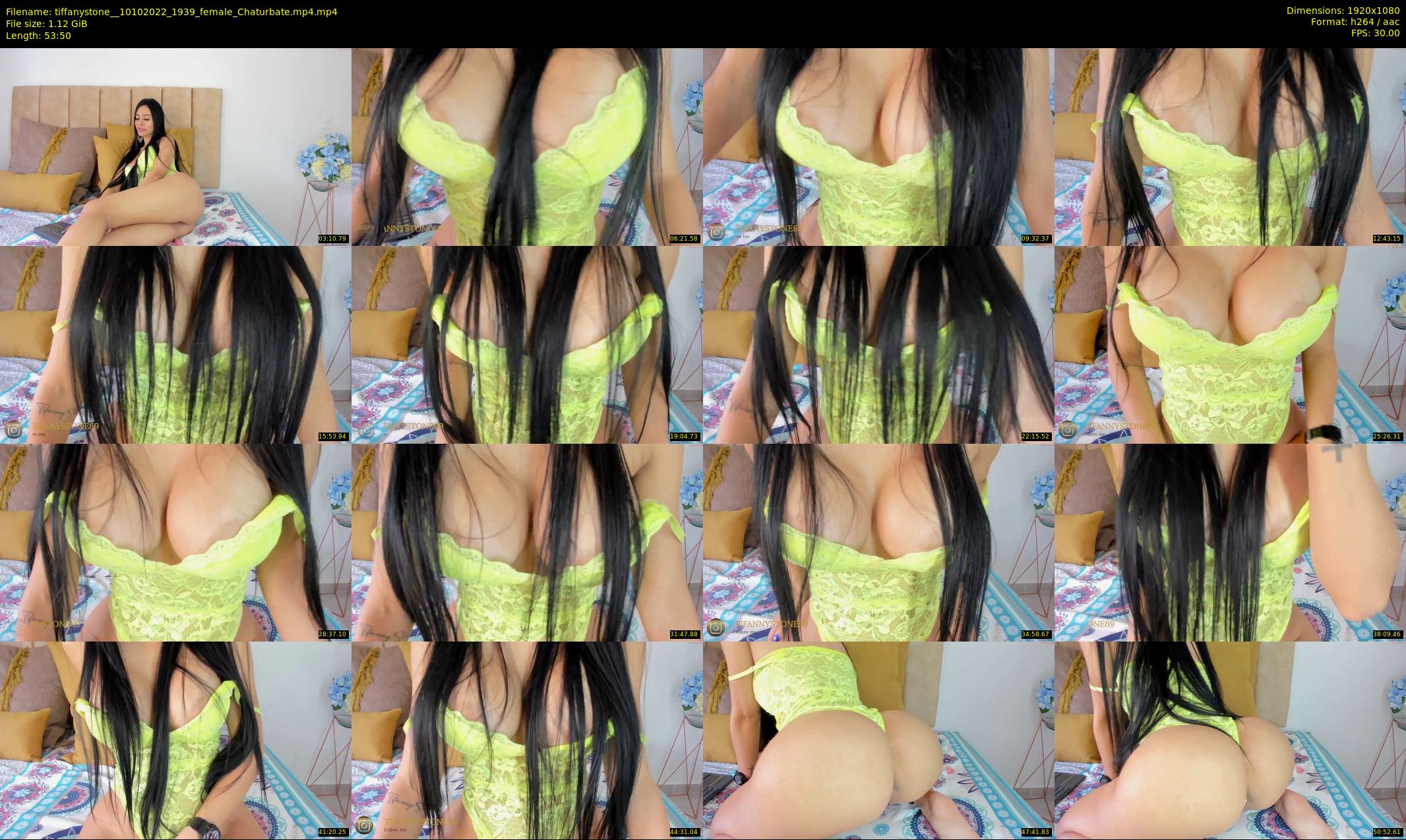tiffanystone_ — 54 minute Chaturbate female cam show recording, 1080p, Oct 10, 2022