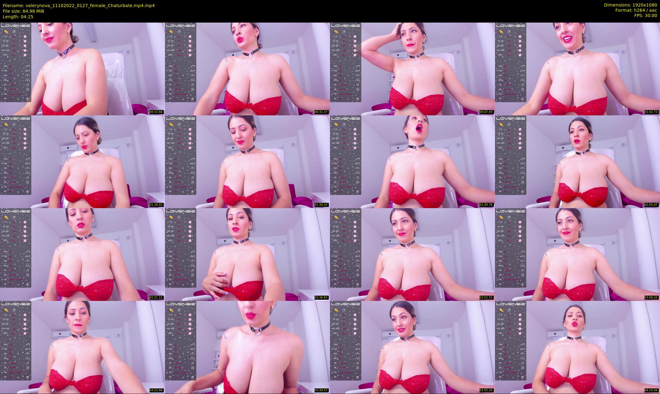 valerynova — 5 minute Chaturbate female cam show recording, 1080p, Oct 11, 2022