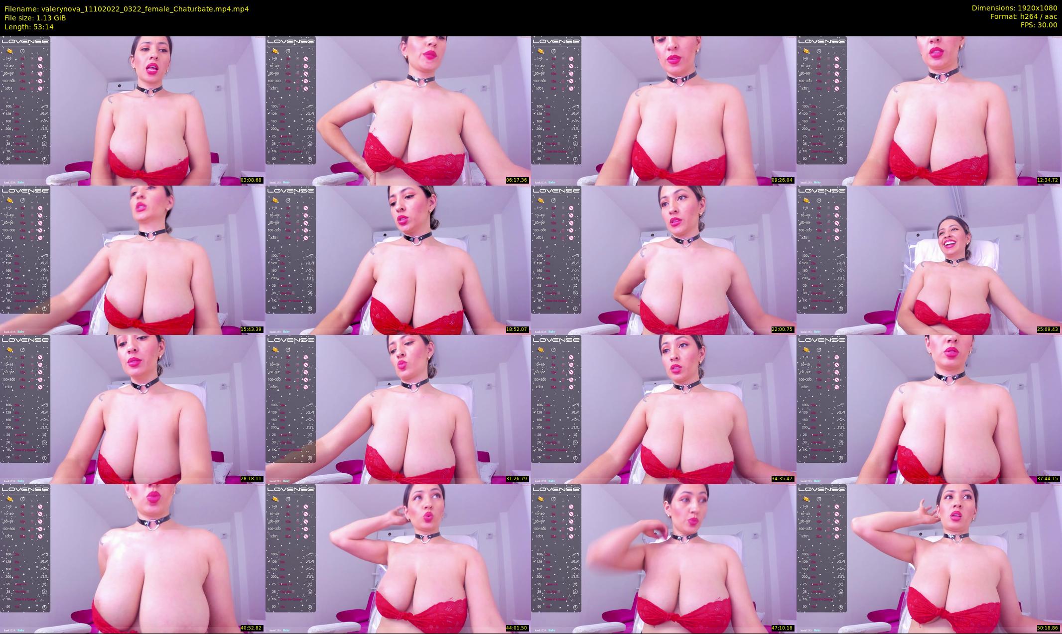 valerynova — 54 minute Chaturbate female cam show recording, 1080p, Oct 11, 2022