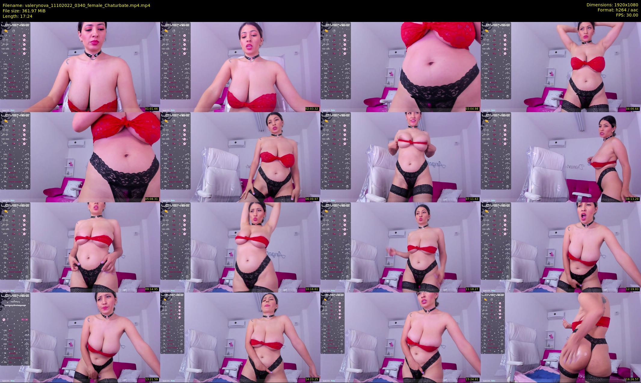 valerynova — 18 minute Chaturbate female cam show recording, 1080p, Oct 11, 2022