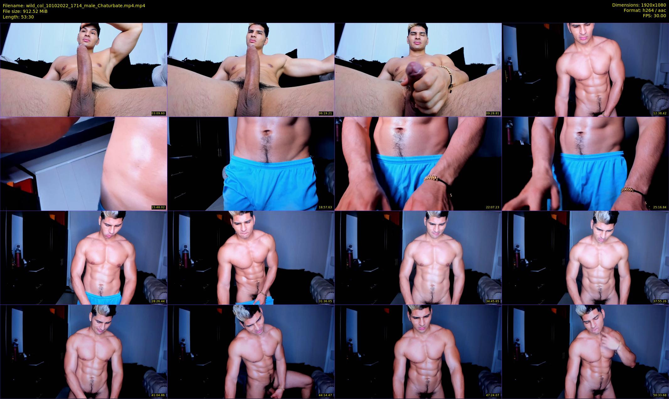 wild_col — 54 minute Chaturbate male cam show recording, 1080p, Oct 10, 2022