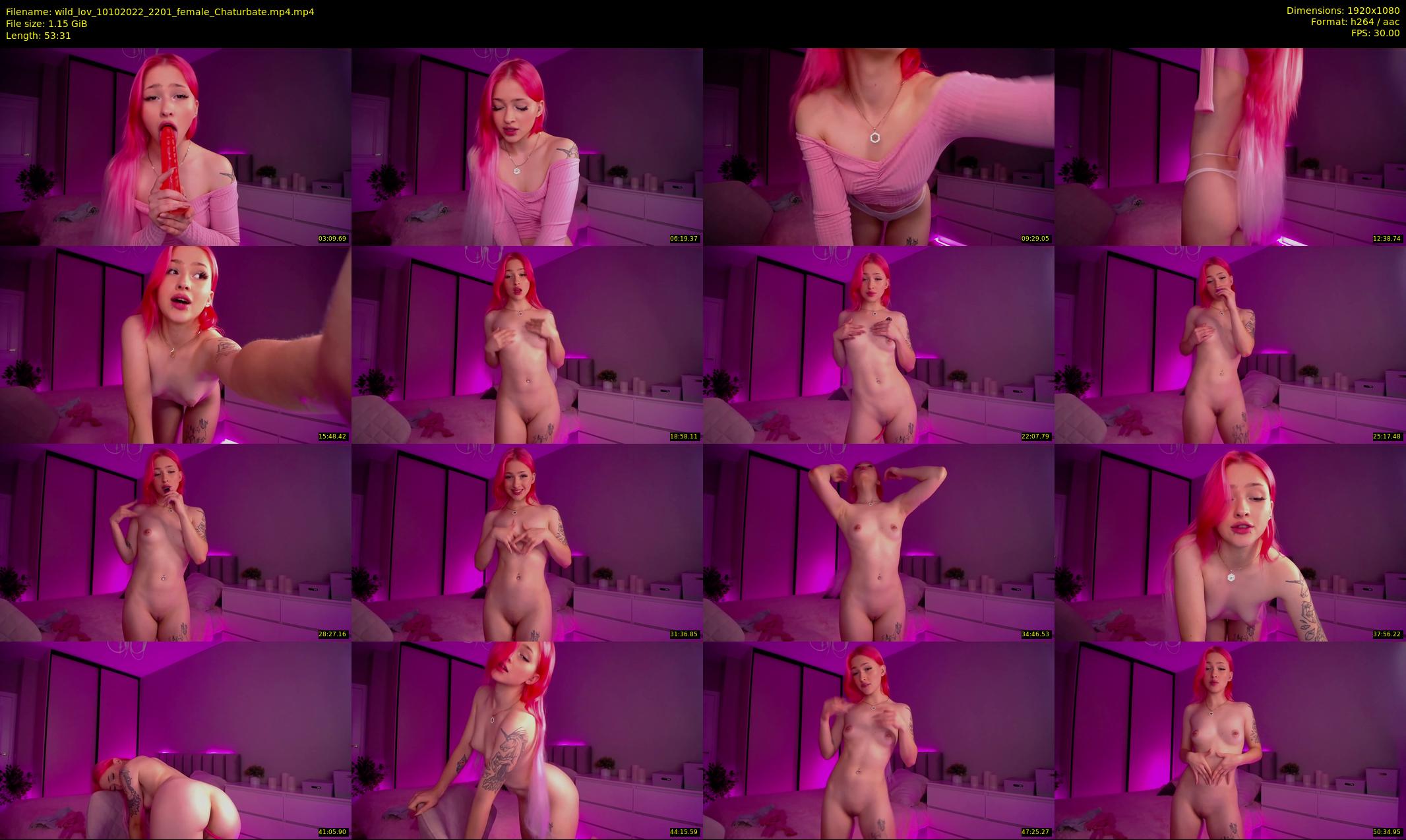 wild_lov — 54 minute Chaturbate female cam show recording, 1080p, Oct 10, 2022
