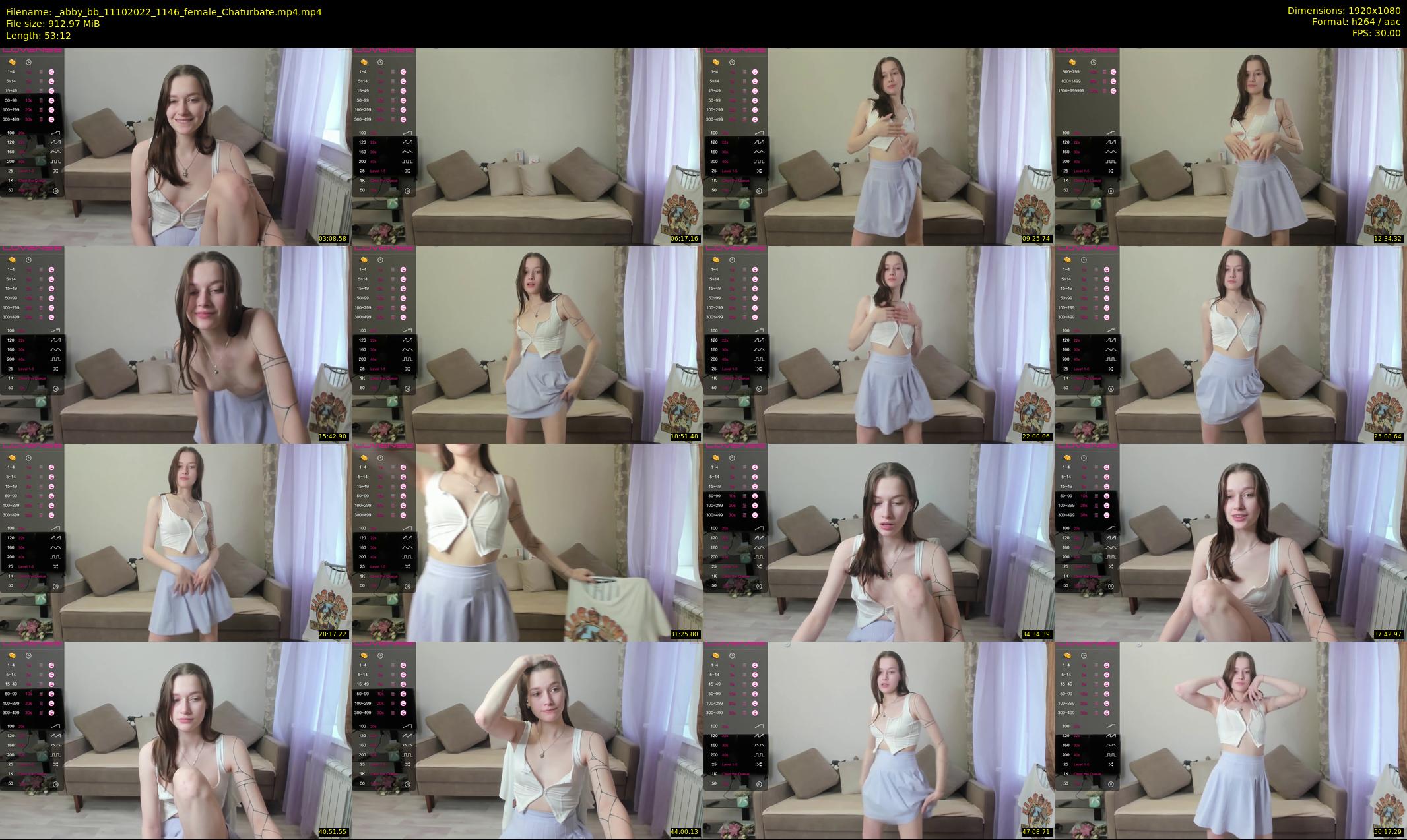 _abby_bb — 54 minute Chaturbate female cam show recording, 1080p, Oct 11, 2022