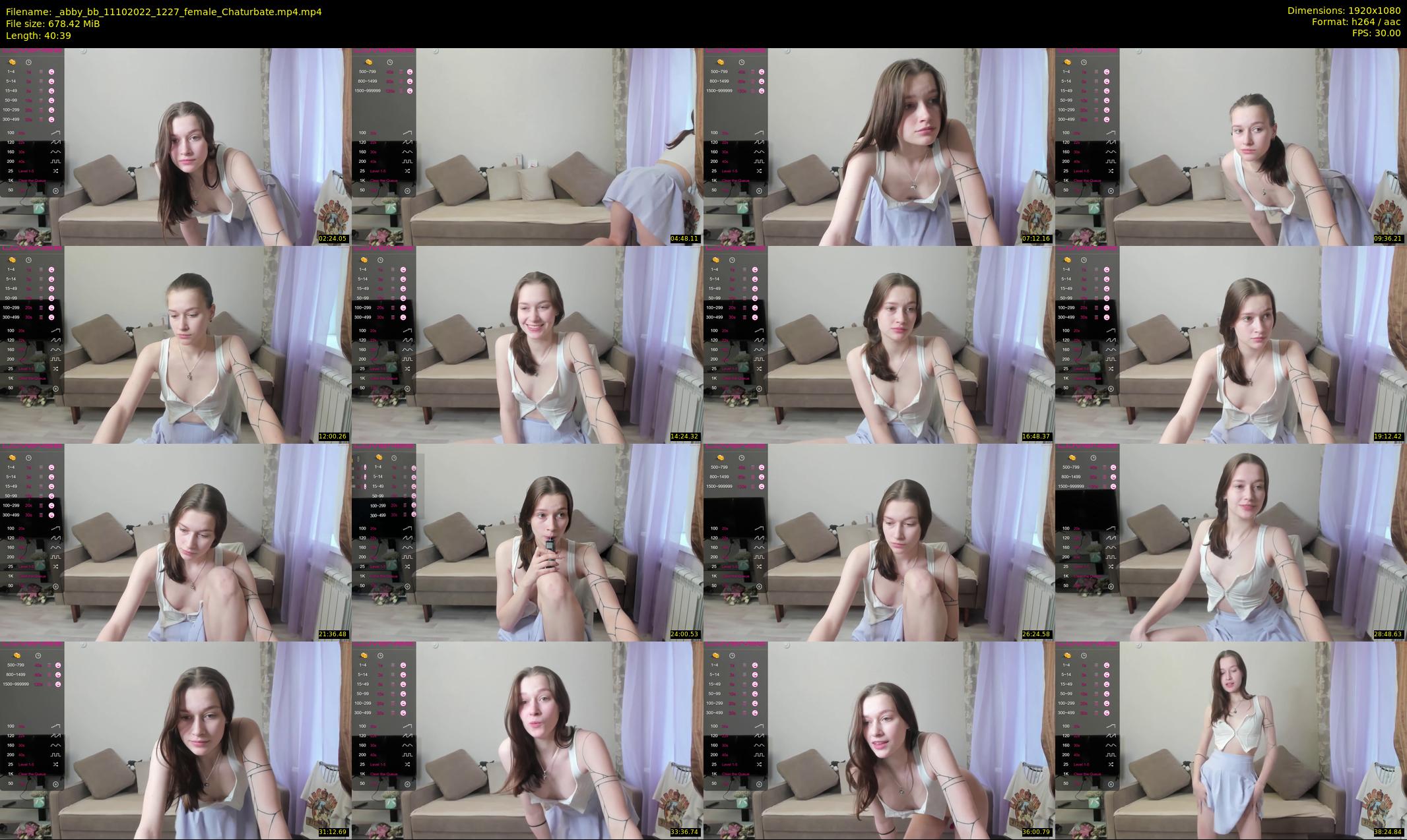 _abby_bb — 41 minute Chaturbate female cam show recording, 1080p, Oct 11, 2022