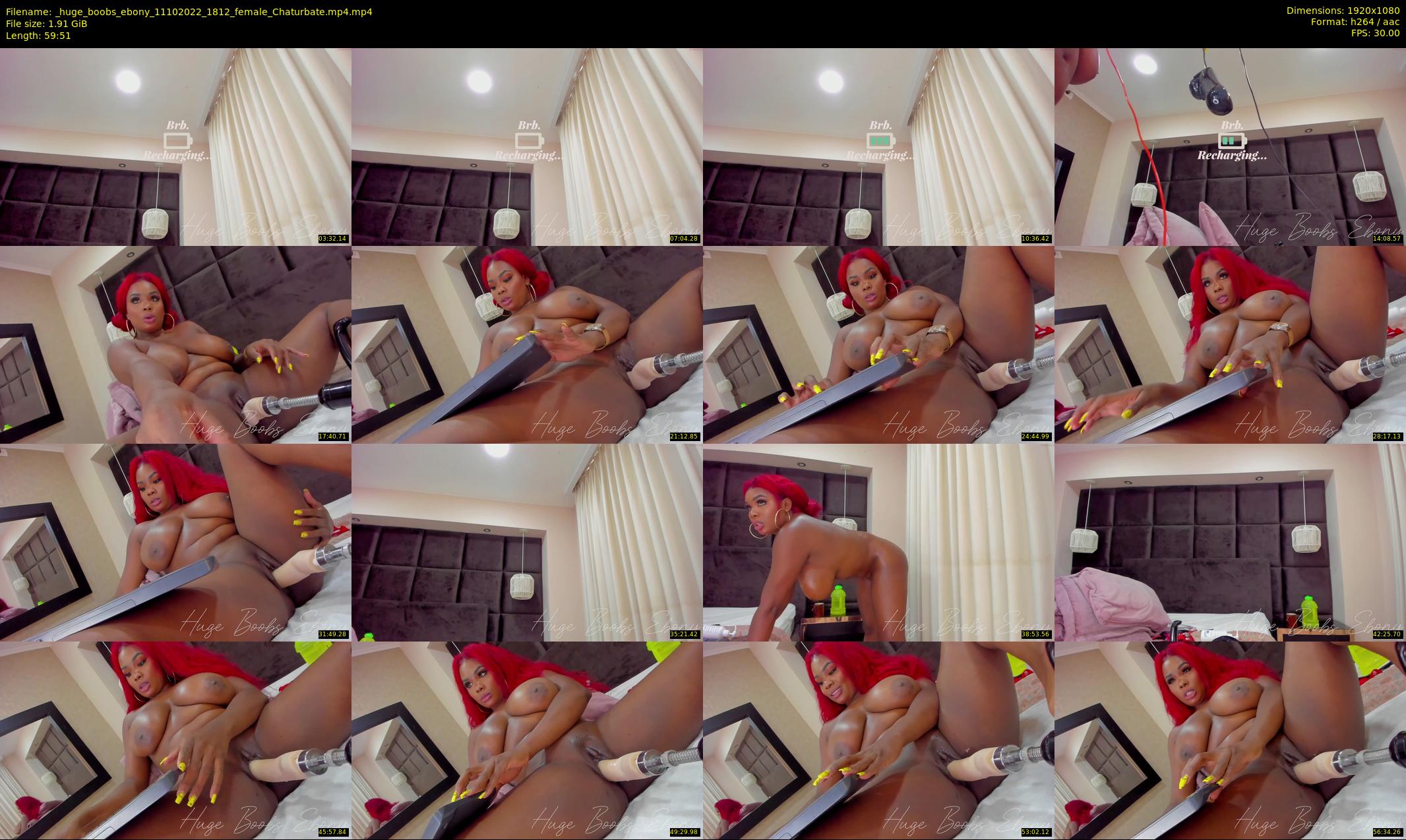 _huge_boobs_ebony — 60 minute Chaturbate female cam show recording, 1080p, Oct 11, 2022