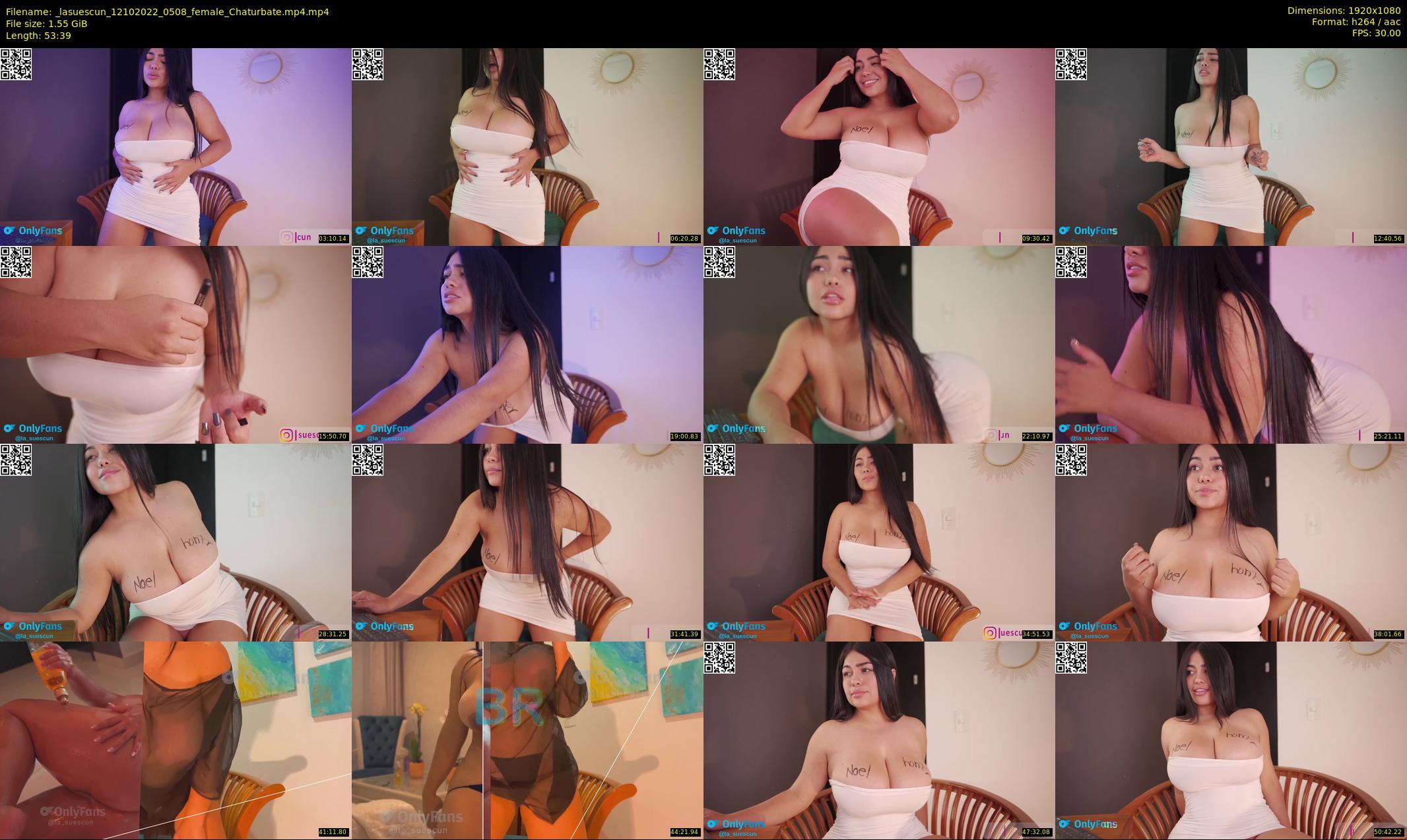 _lasuescun — 54 minute Chaturbate female cam show recording, 1080p, Oct 12, 2022