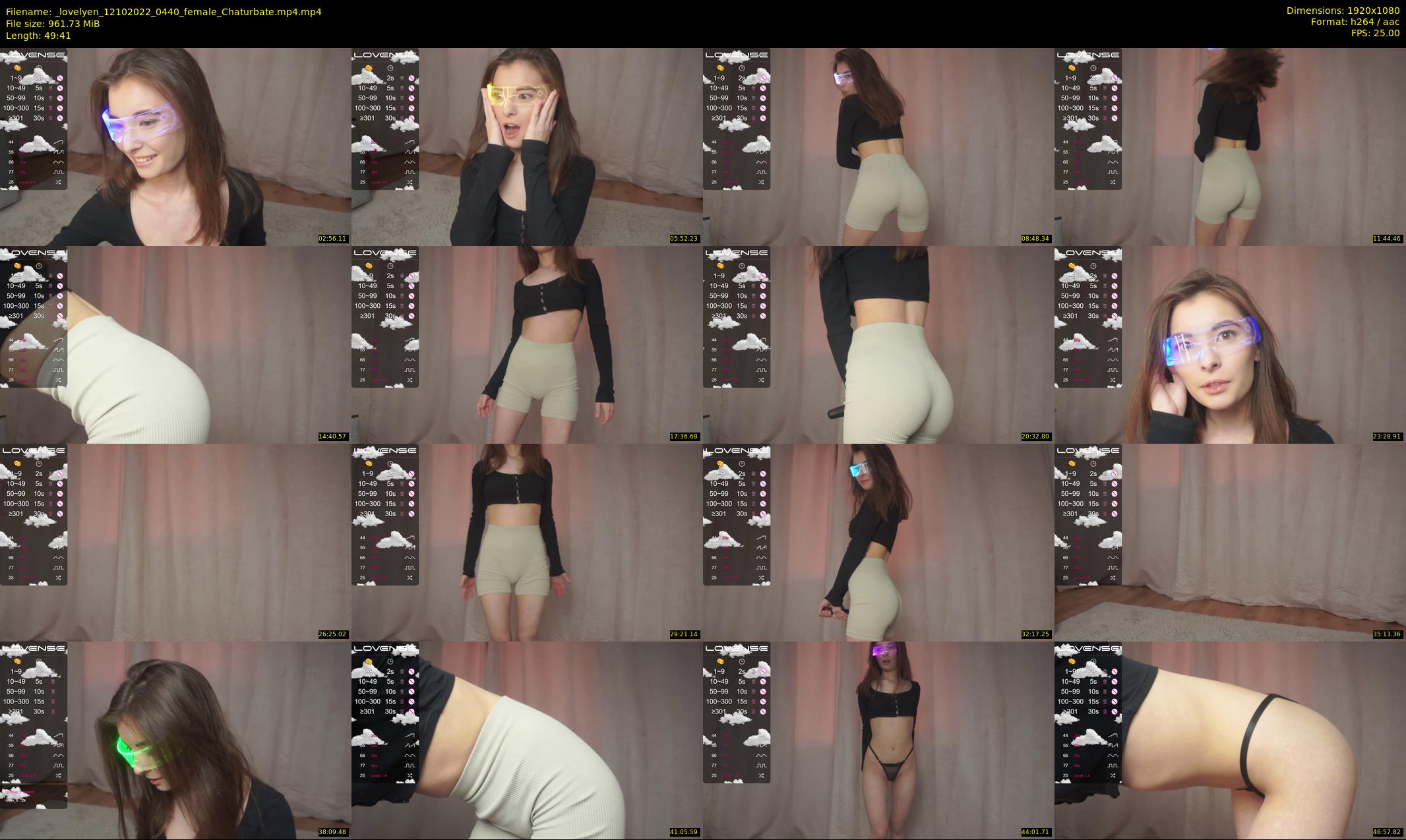 _lovelyen — 50 minute Chaturbate female cam show recording, 1080p, Oct 12, 2022