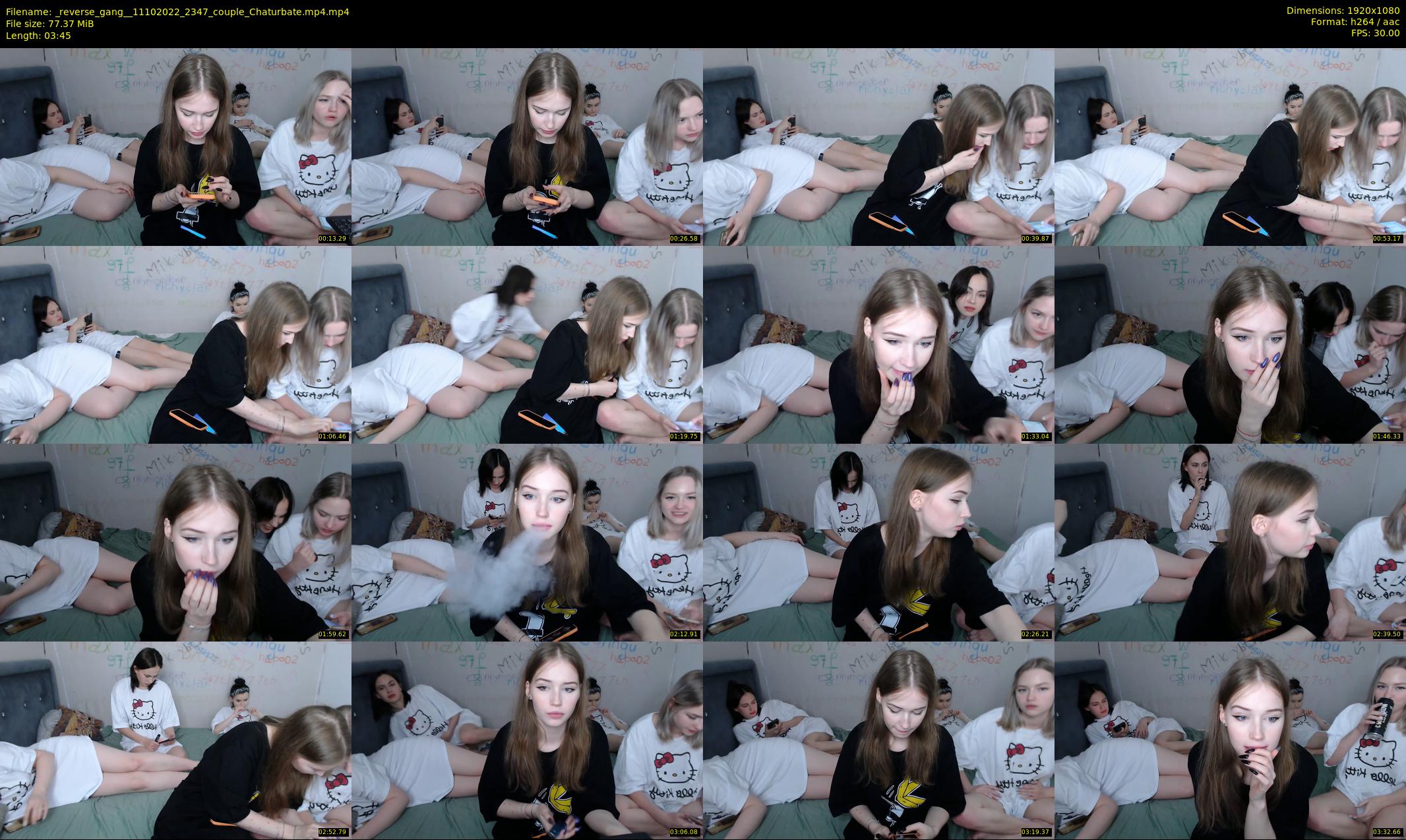 _reverse_gang_ — 4 minute Chaturbate couple cam show recording, 1080p, Oct 11, 2022