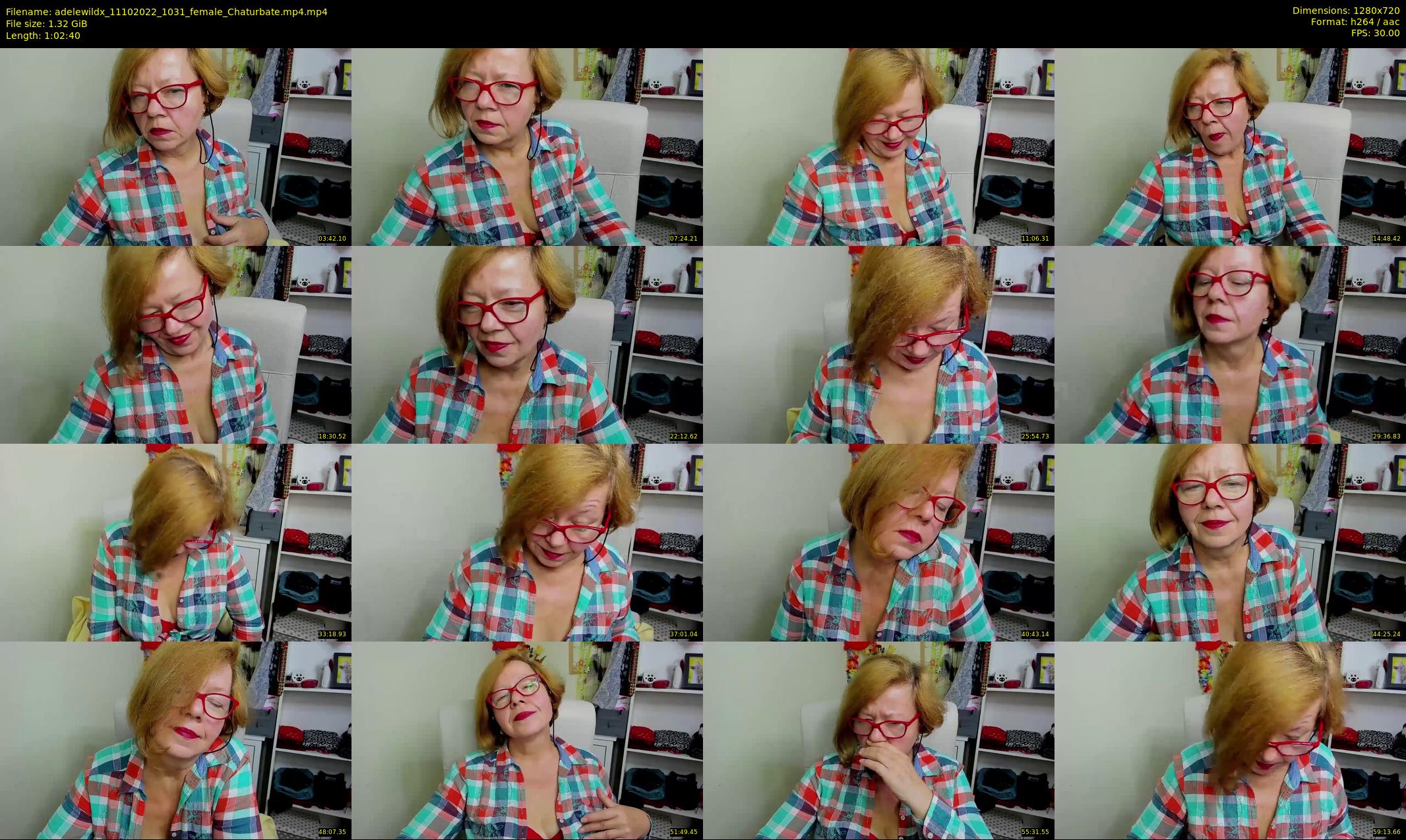 adelewildx — 63 minute Chaturbate female cam show recording, 720p, Oct 11, 2022