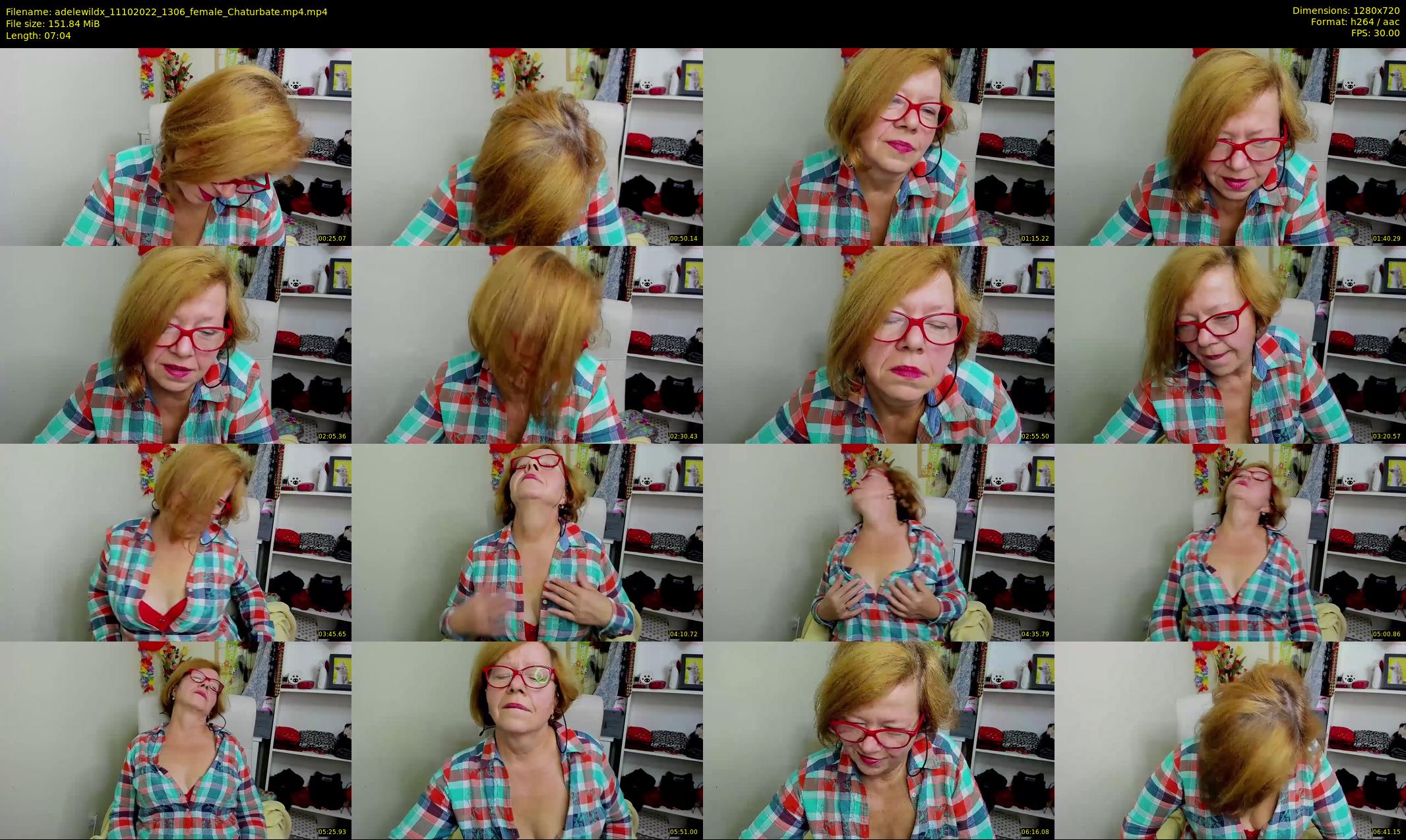 adelewildx — 8 minute Chaturbate female cam show recording, 720p, Oct 11, 2022
