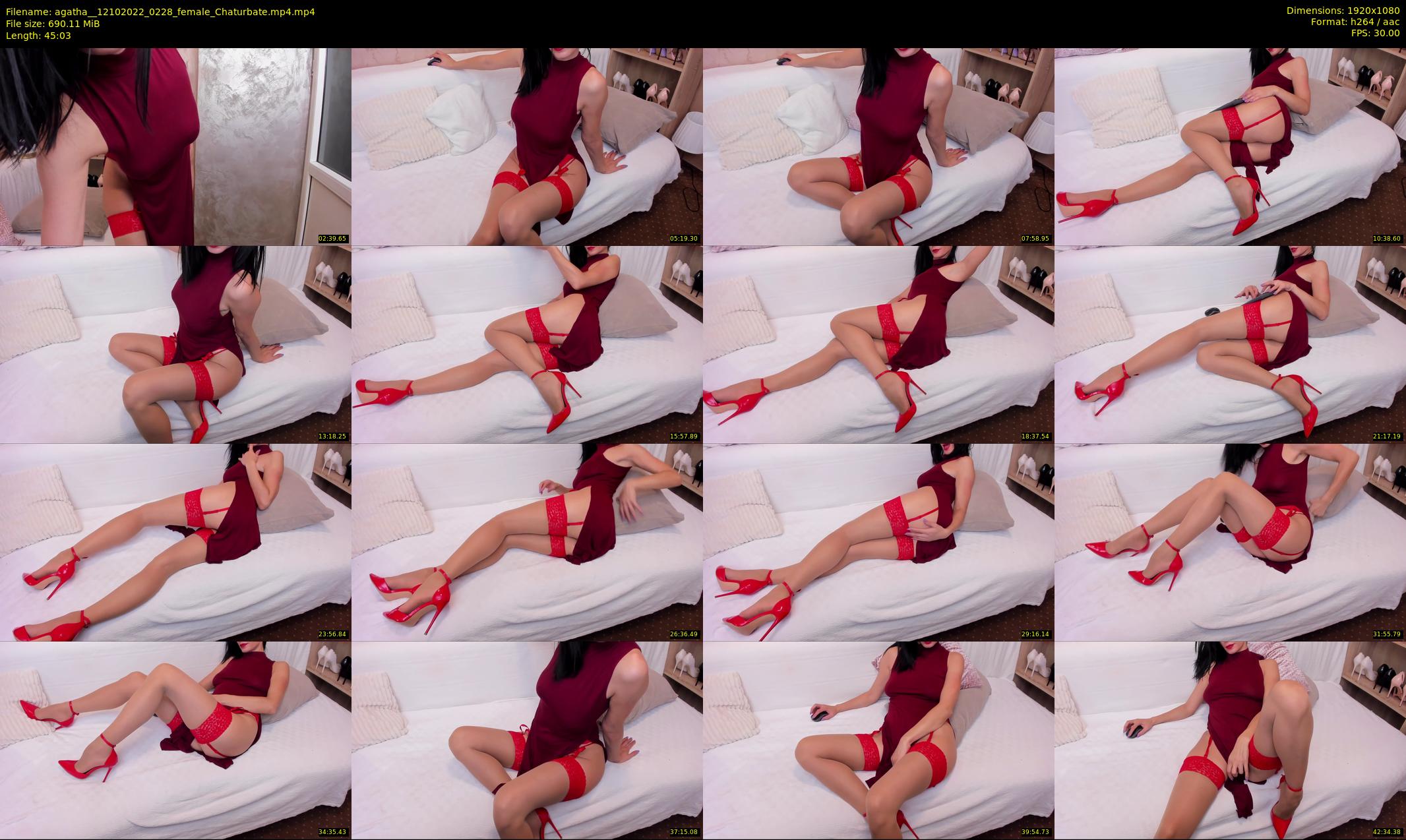 agatha_ — 46 minute Chaturbate female cam show recording, 1080p, Oct 12, 2022