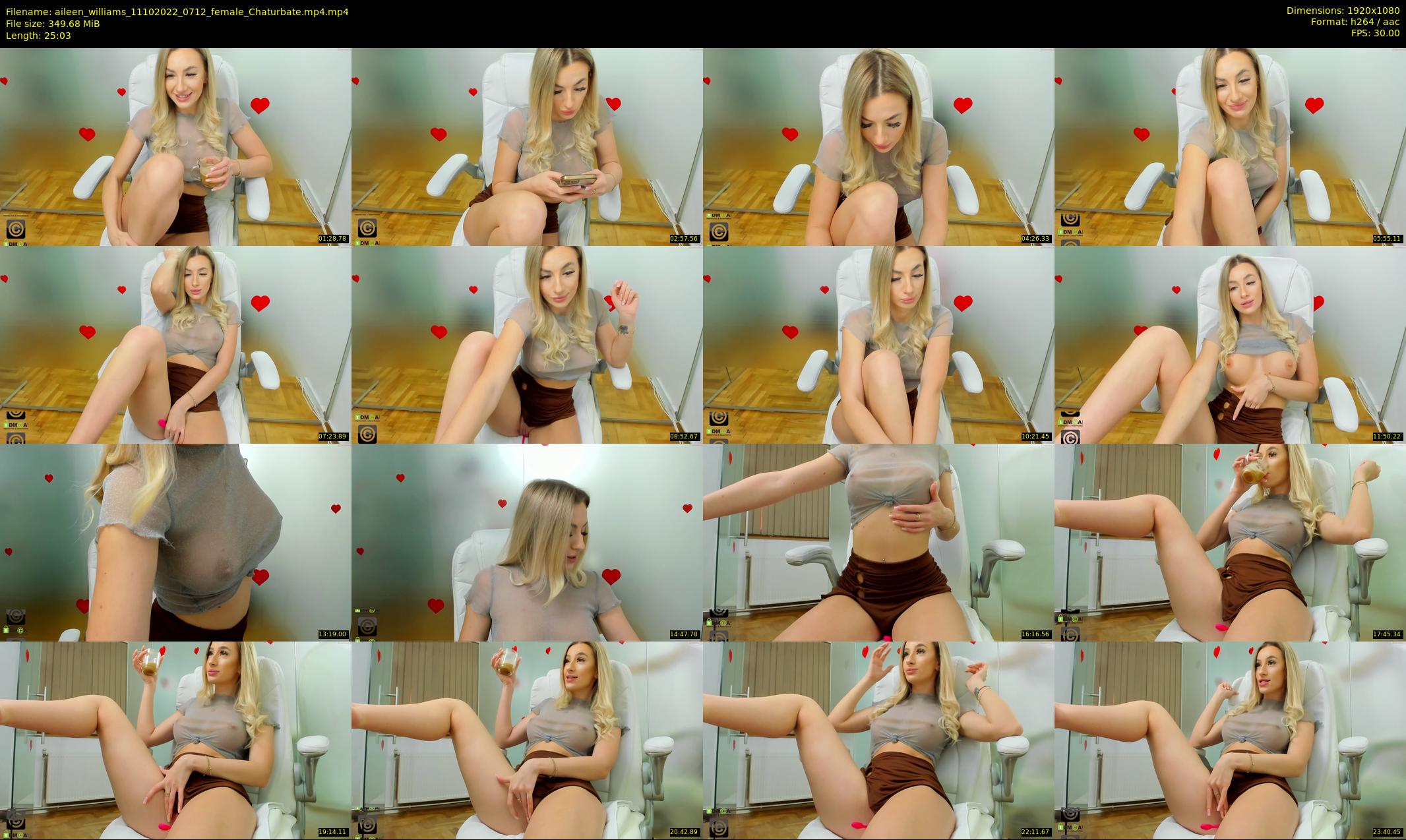 aileen_williams — 26 minute Chaturbate female cam show recording, 1080p, Oct 11, 2022