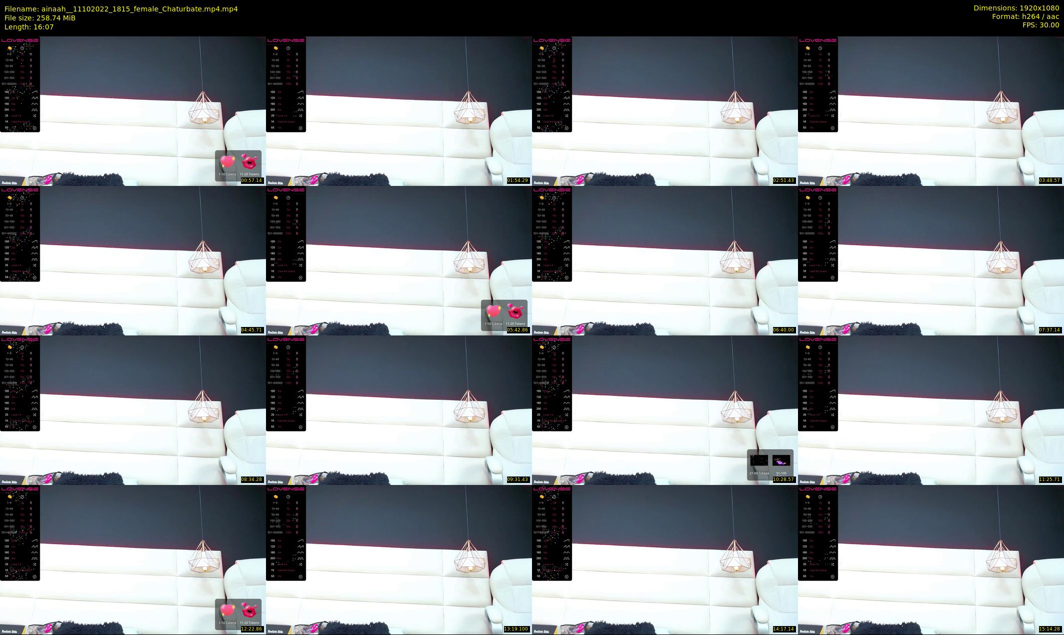 ainaah_ — 17 minute Chaturbate female cam show recording, 1080p, Oct 11, 2022